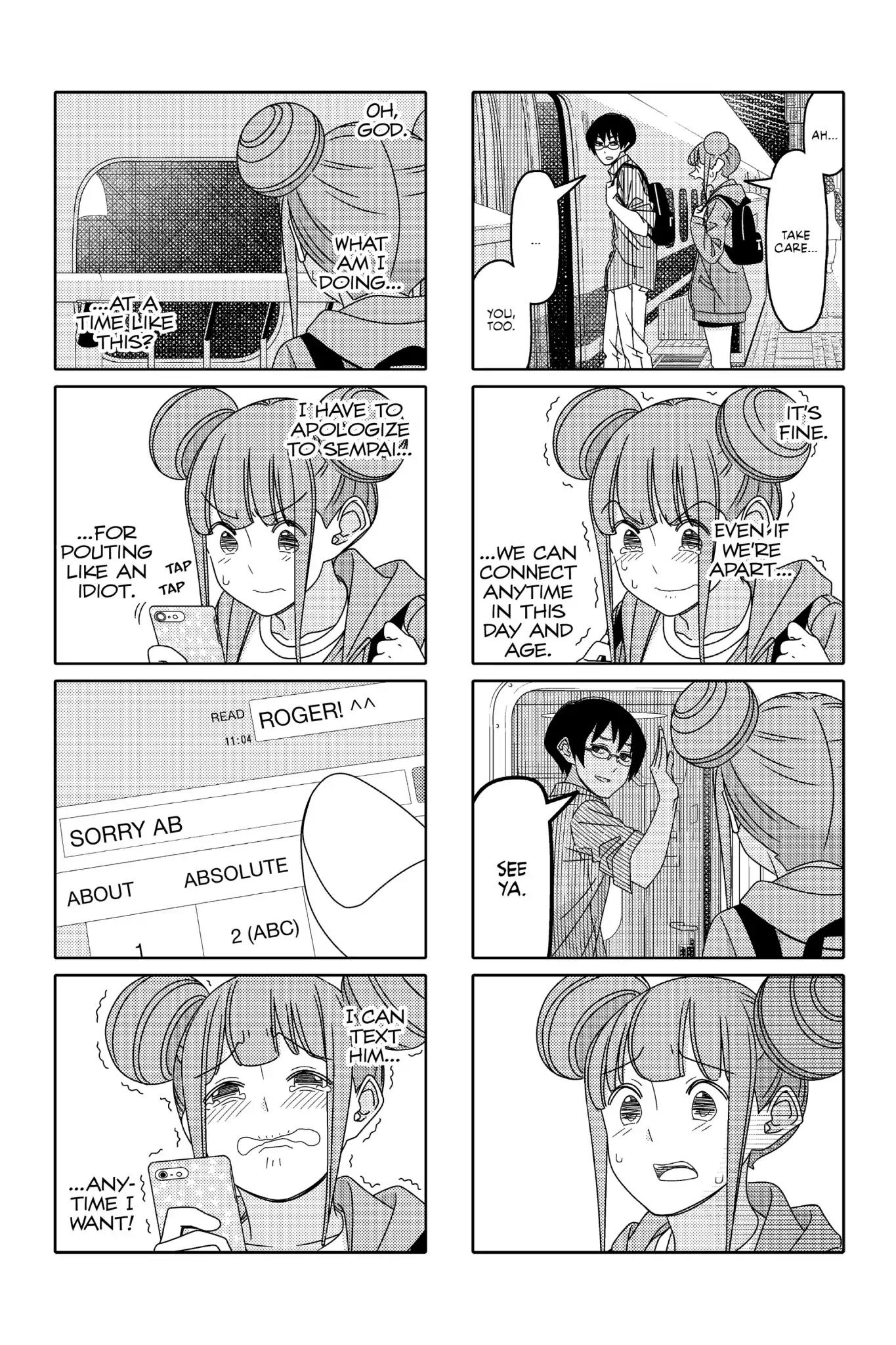 Tsurezure Children Chapter 110 page 4 - Chapter 110: Space is Way Too Big (Sasahara/Yukawa)