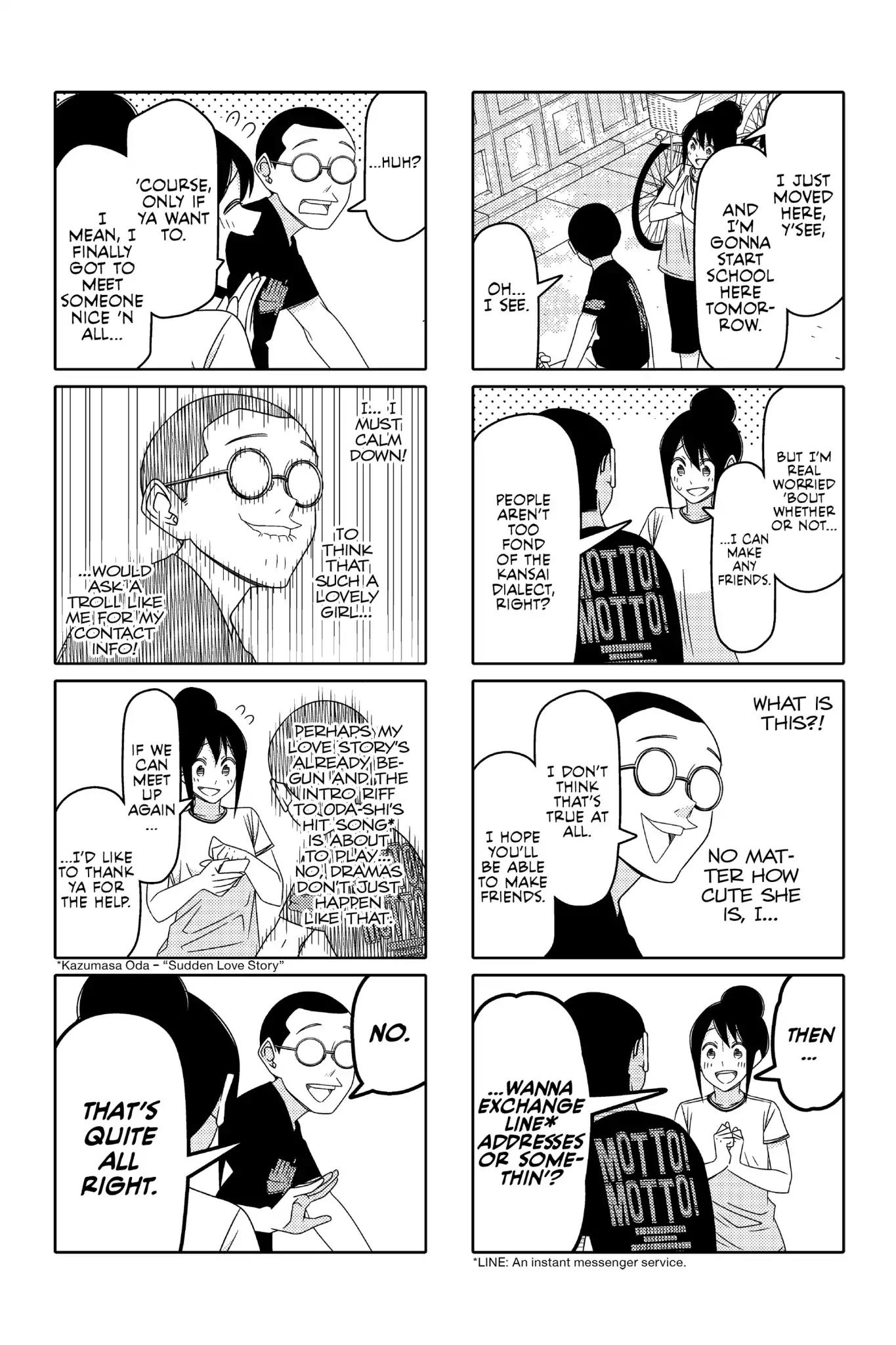 Tsurezure Children Chapter 115 page 5 - Chapter 115: Intro (Motoyama/Enomoto)
