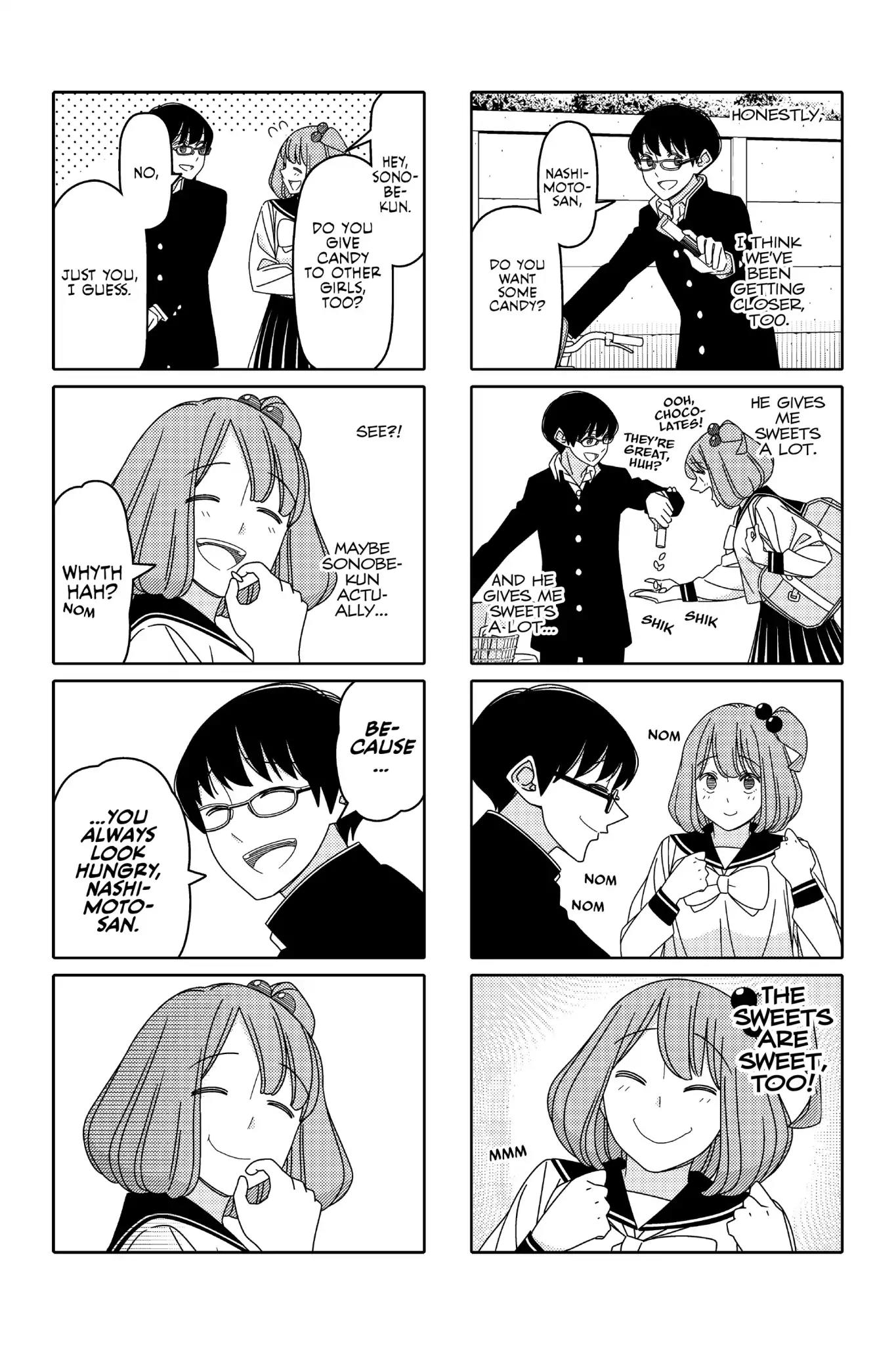 Tsurezure Children Chapter 129 page 2 - Chapter 129: Snacks (Nashimoto/Sonobe)