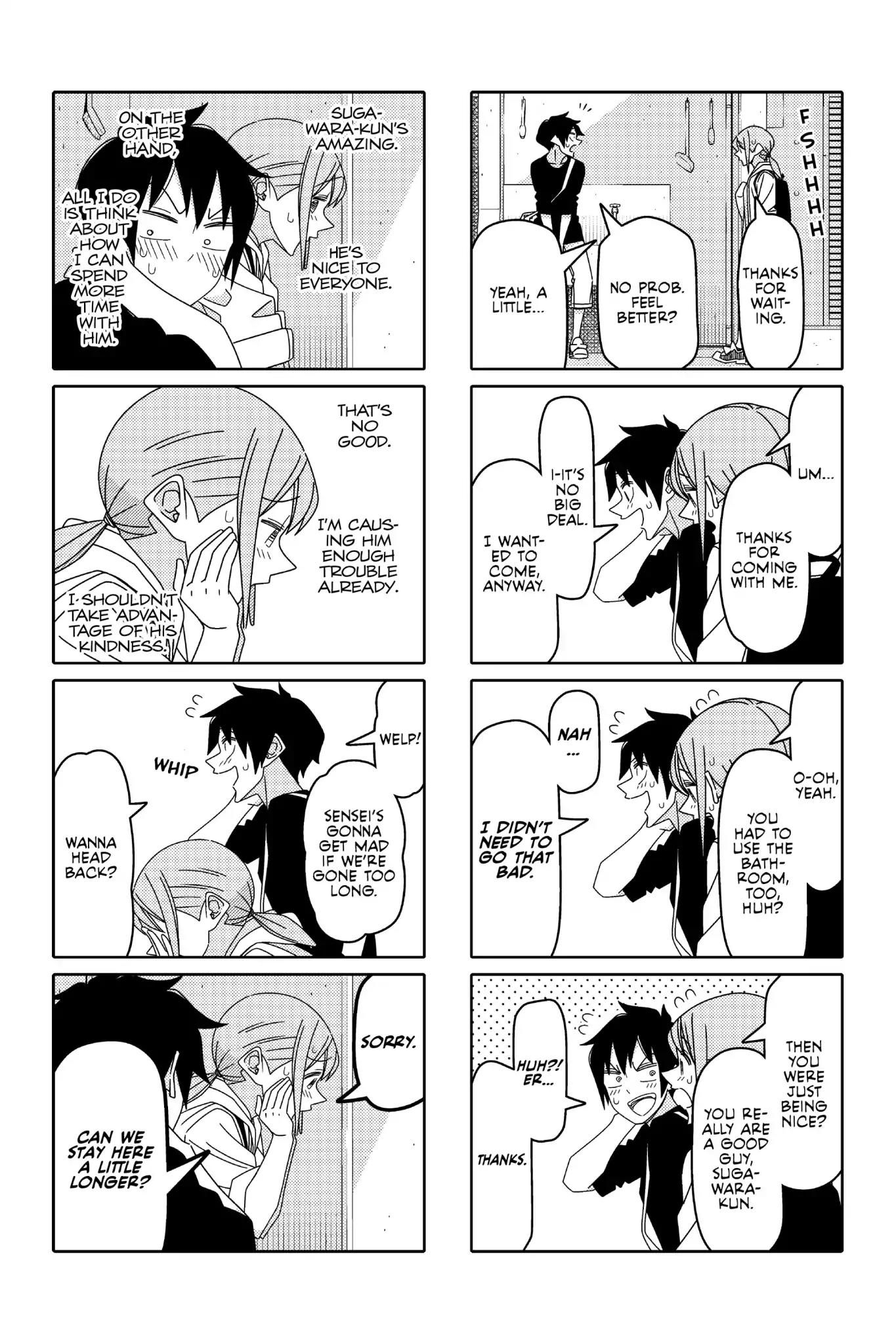 Tsurezure Children Chapter 133 page 3 - Chapter 133: Wanting to Be Alone With You (Takano/Sugawara)