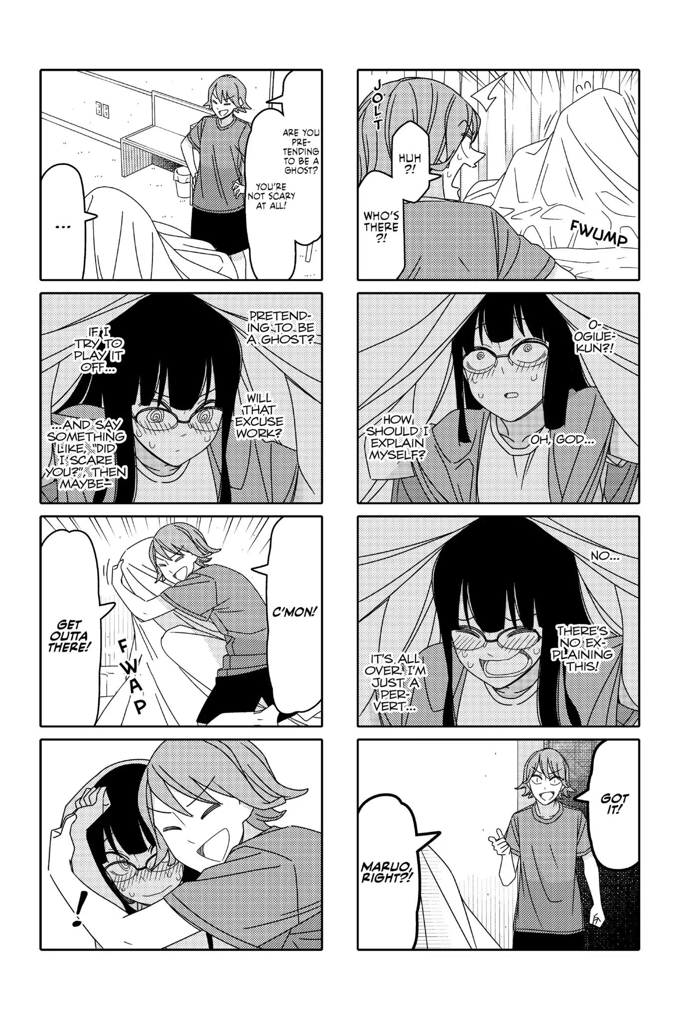 Tsurezure Children Chapter 135 page 4 - Chapter 135: Something's Here (Toujou/Ogiue)