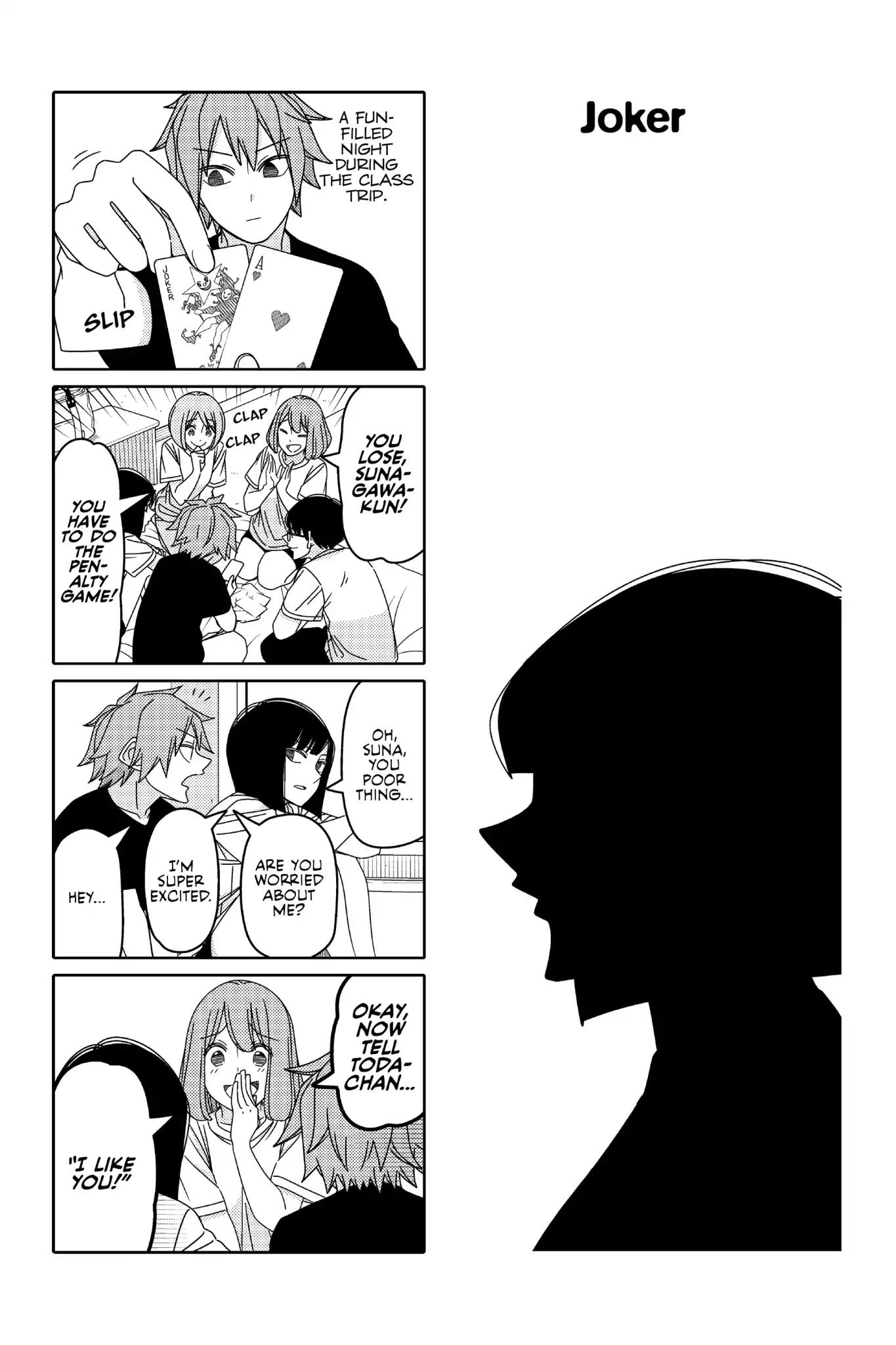 Tsurezure Children Chapter 136 page 1 - Chapter 136: Joker (Toda/Sunagawa)