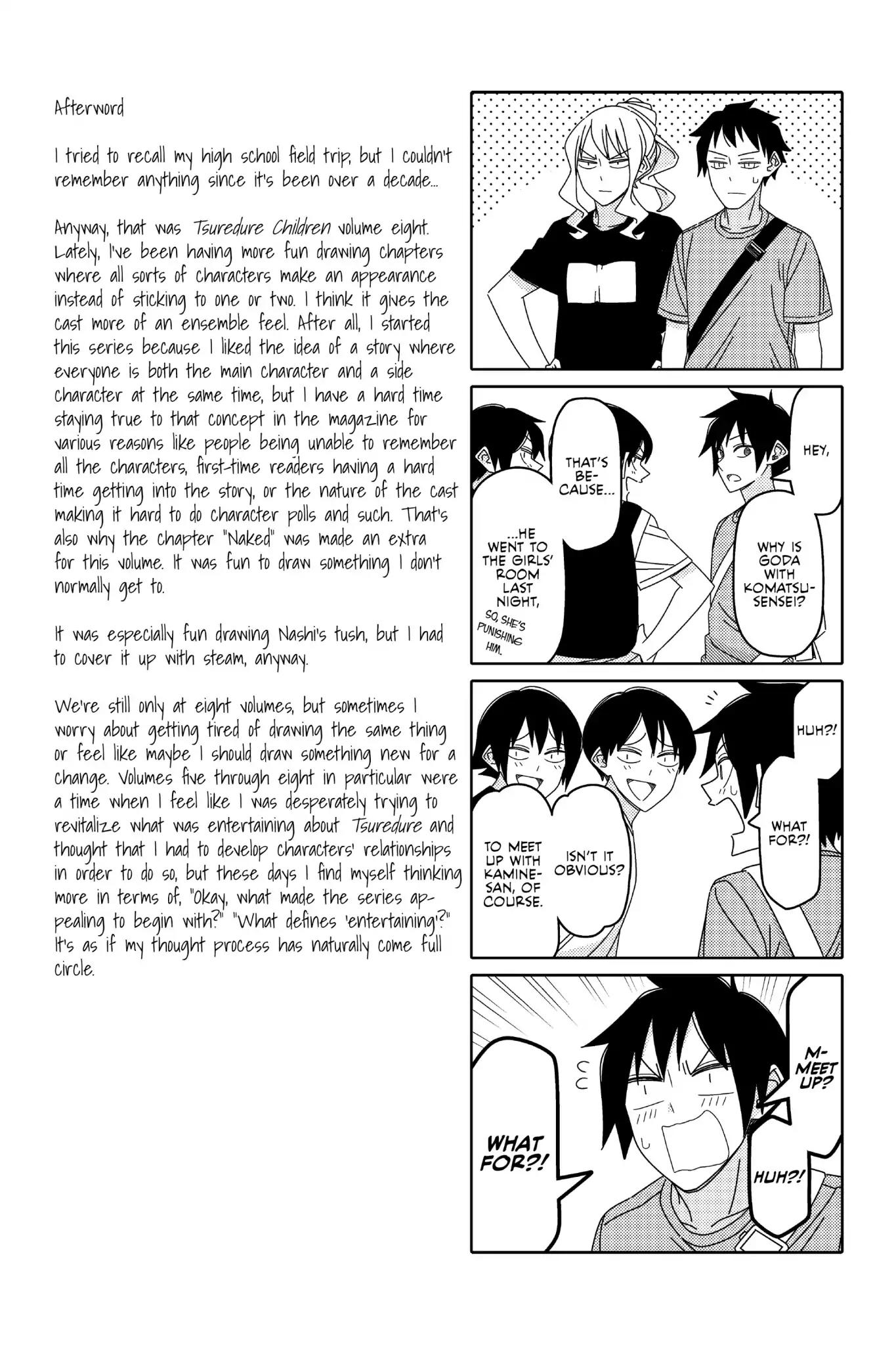 Tsurezure Children Chapter 137 page 12 - Chapter 137: Tryst (Kamine/Gouda)