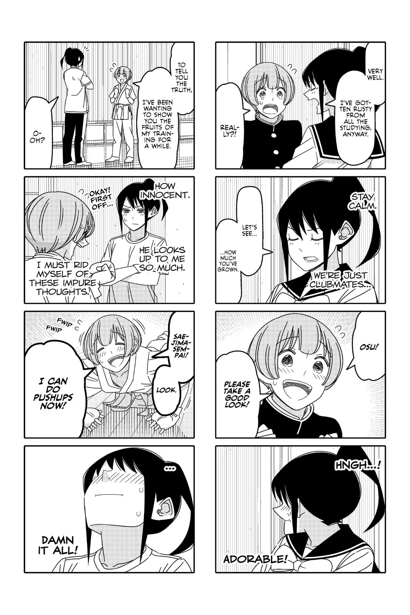 Tsurezure Children Chapter 138 page 5 - Chapter 138: I Want to Get Stronger (Saejima/Souma)