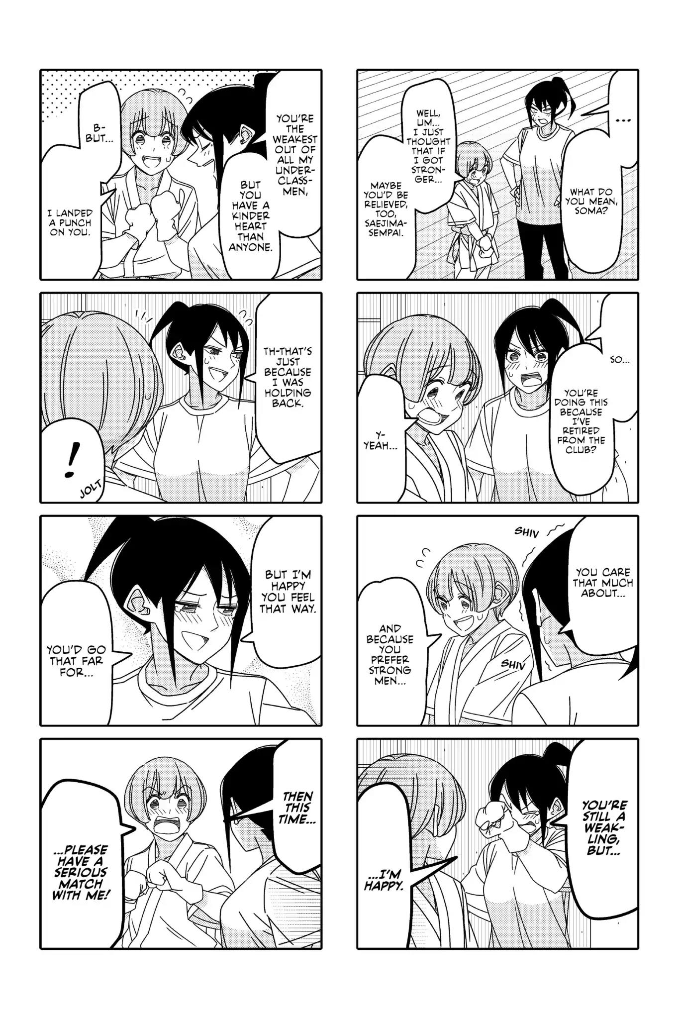 Tsurezure Children Chapter 138 page 7 - Chapter 138: I Want to Get Stronger (Saejima/Souma)