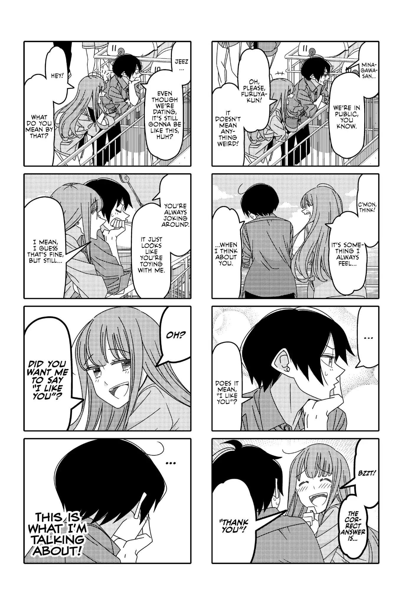 Tsurezure Children Chapter 140 page 2 - Chapter 140: Quiz (Minagawa/Furuya)