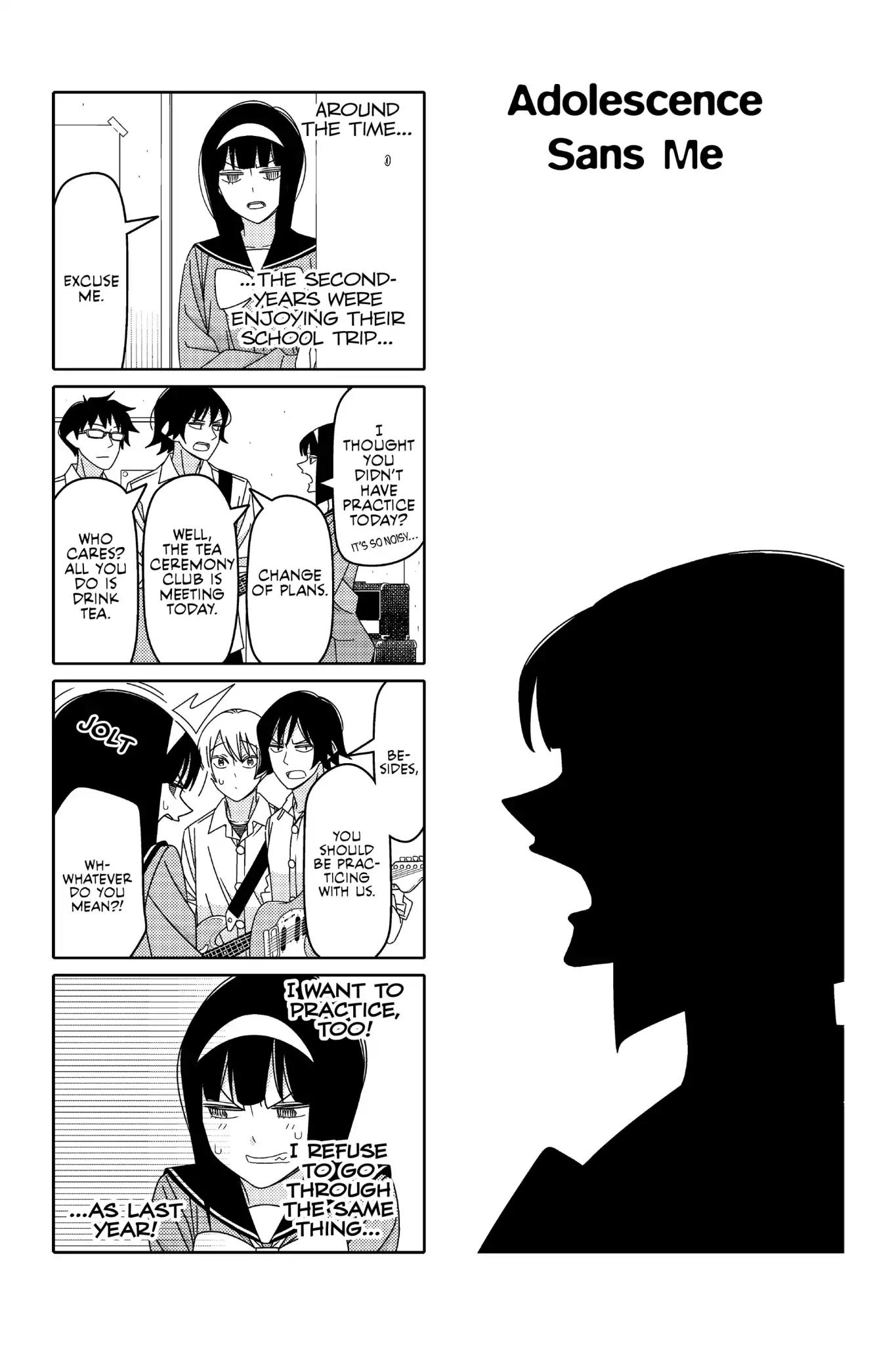 Tsurezure Children Chapter 142 page 1 - Chapter 142: Adolescence Without Me (Shibasaki/Ubukata)