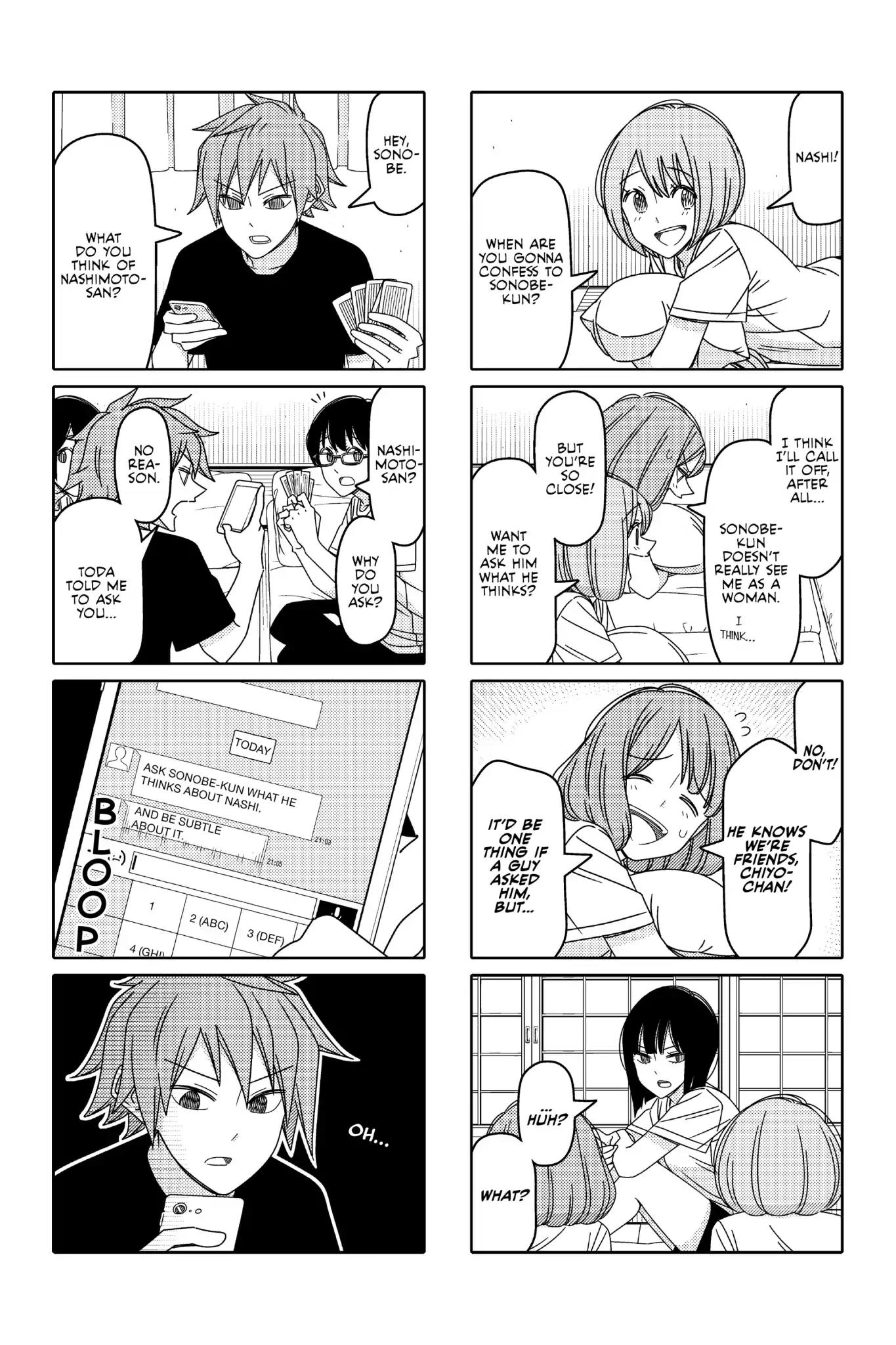 Tsurezure Children Chapter 143 page 2 - Chapter 143: Detective (Nashimoto/Sonobe)