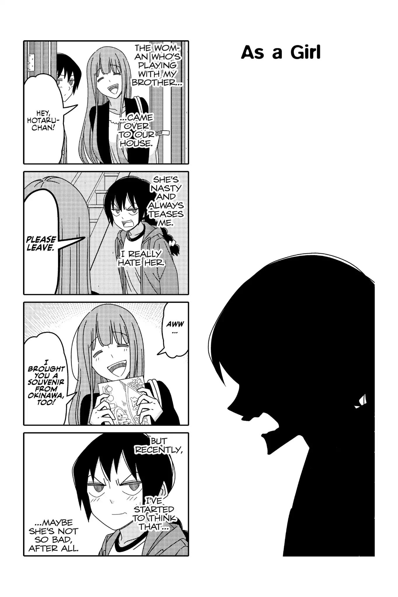 Tsurezure Children Chapter 149 page 1 - Chapter 149: As a Girl (Minagawa/Furuya)
