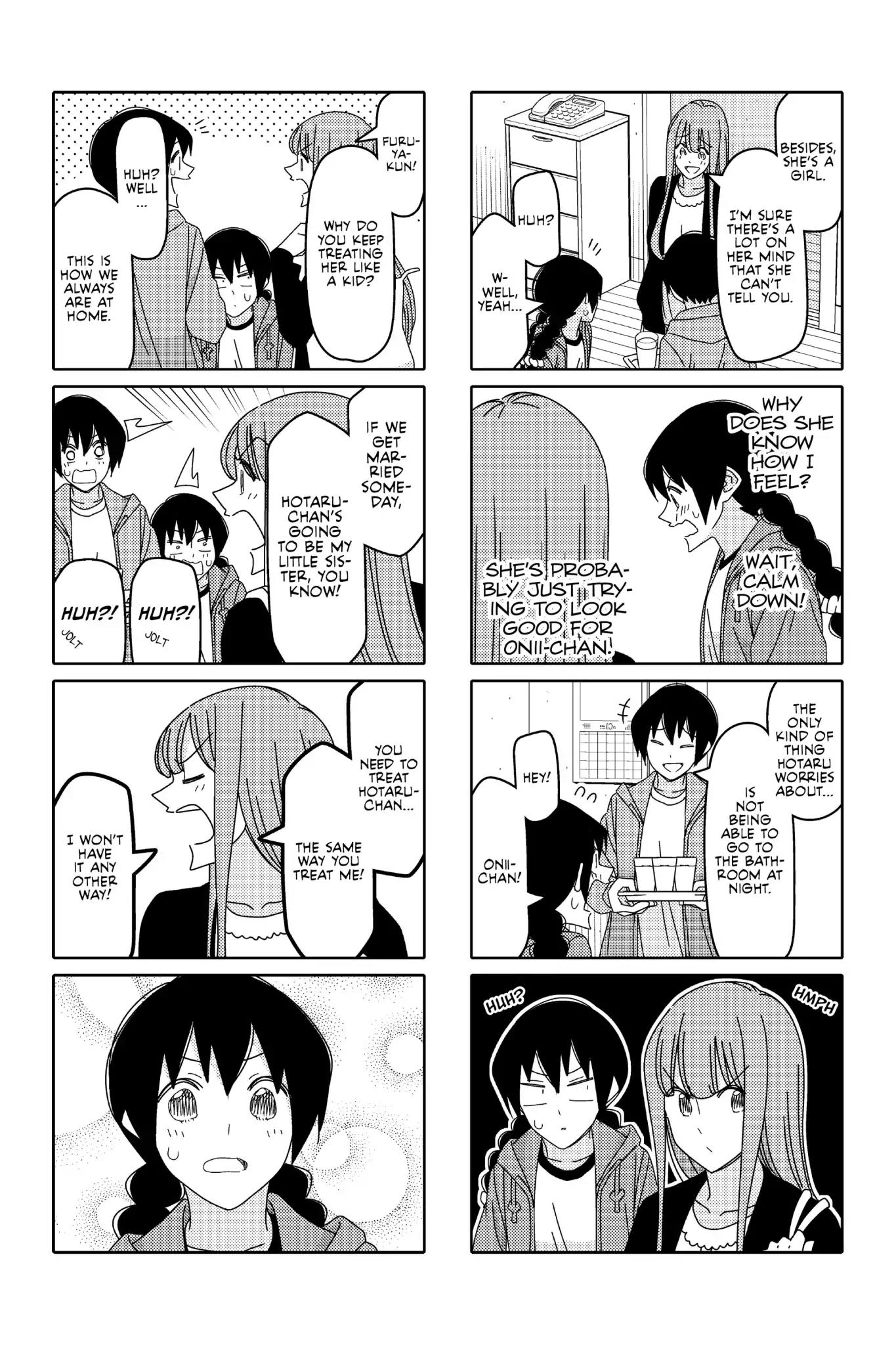Tsurezure Children Chapter 149 page 4 - Chapter 149: As a Girl (Minagawa/Furuya)