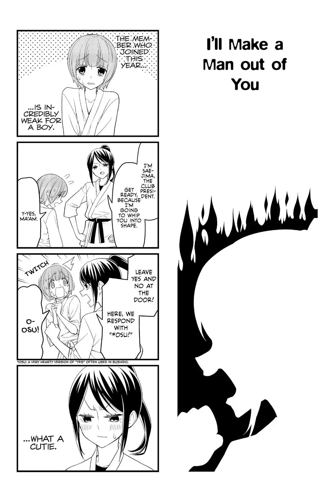 Tsurezure Children Chapter 15 page 1 - Chapter 15: I'll Make A Man Out Of You (Souma/Saejima)