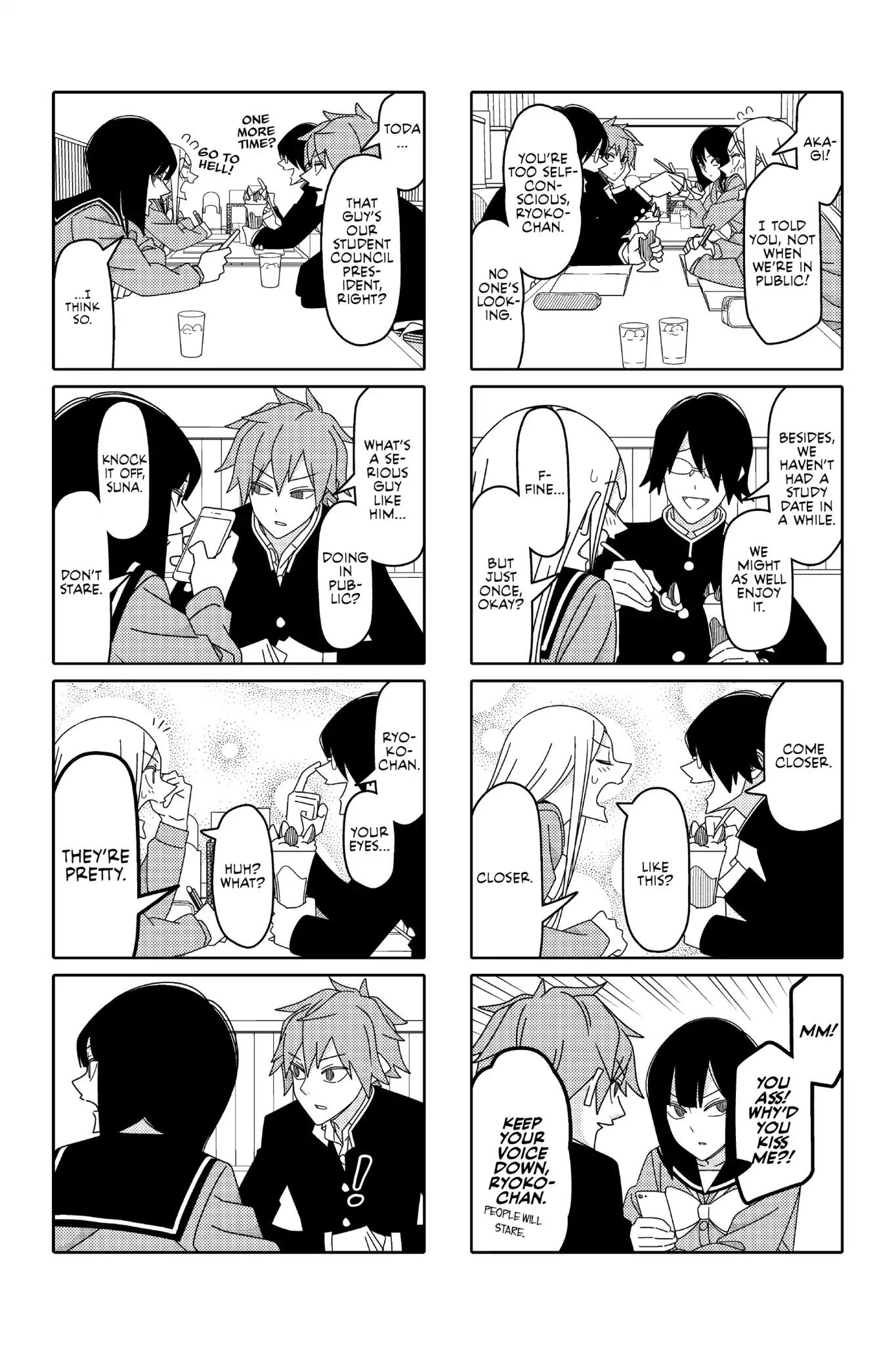 Tsurezure Children Chapter 155 page 2 - Chapter 155: Stimulation (Toda/Sunagawa/Akagi/Ryouko)