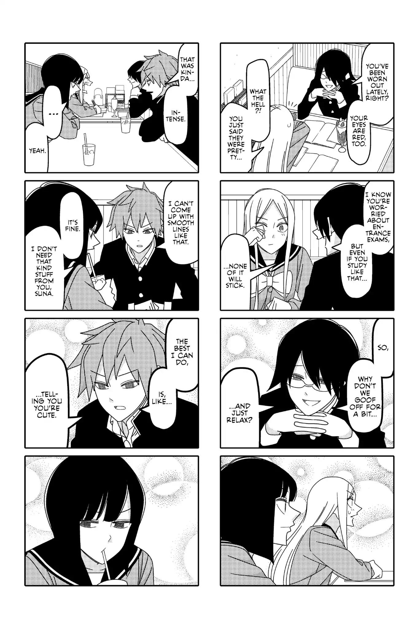 Tsurezure Children Chapter 155 page 4 - Chapter 155: Stimulation (Toda/Sunagawa/Akagi/Ryouko)