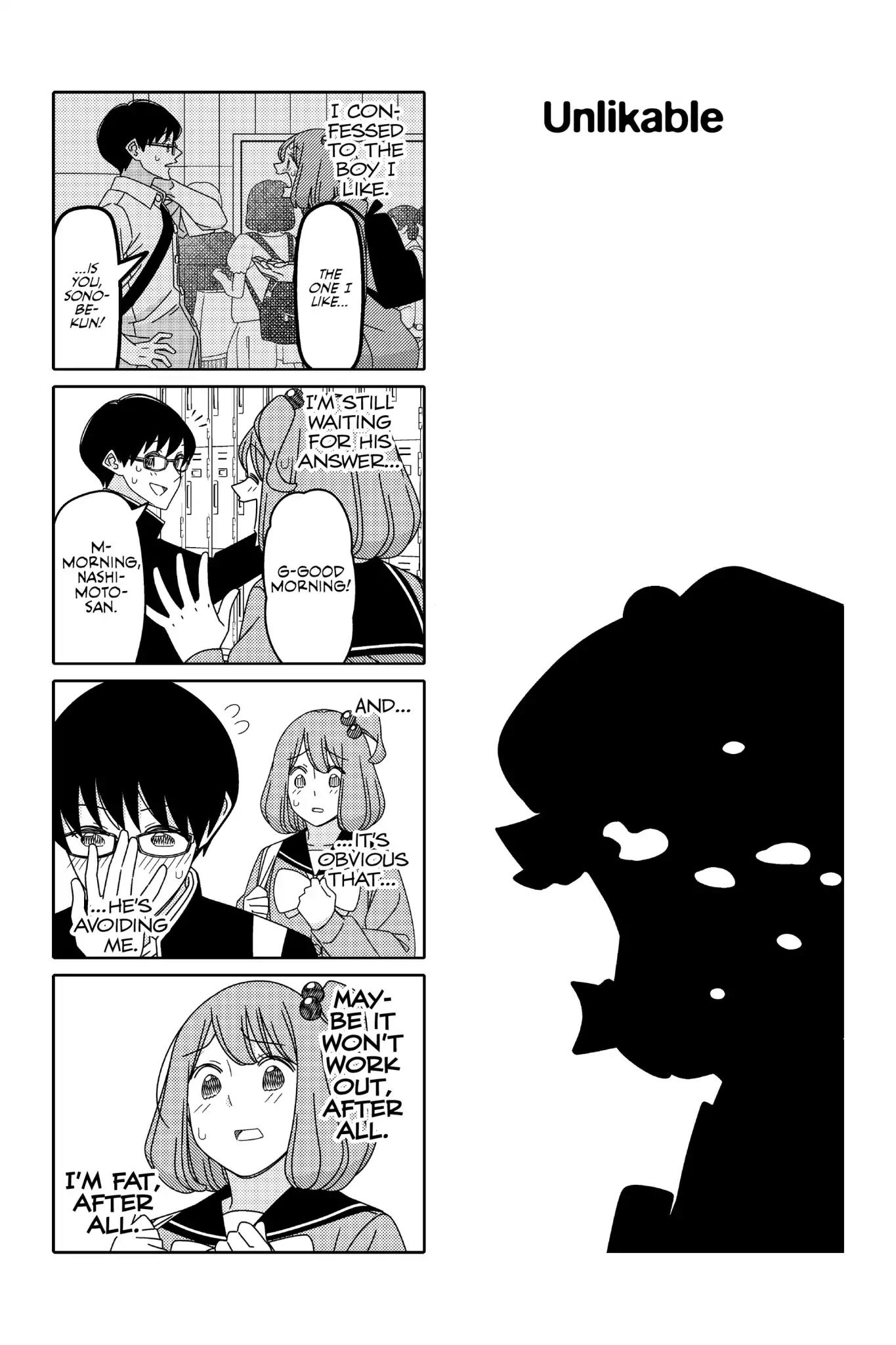 Tsurezure Children Chapter 156 page 1 - Chapter 156: Unlikable (Nashimoto/Sonobe)