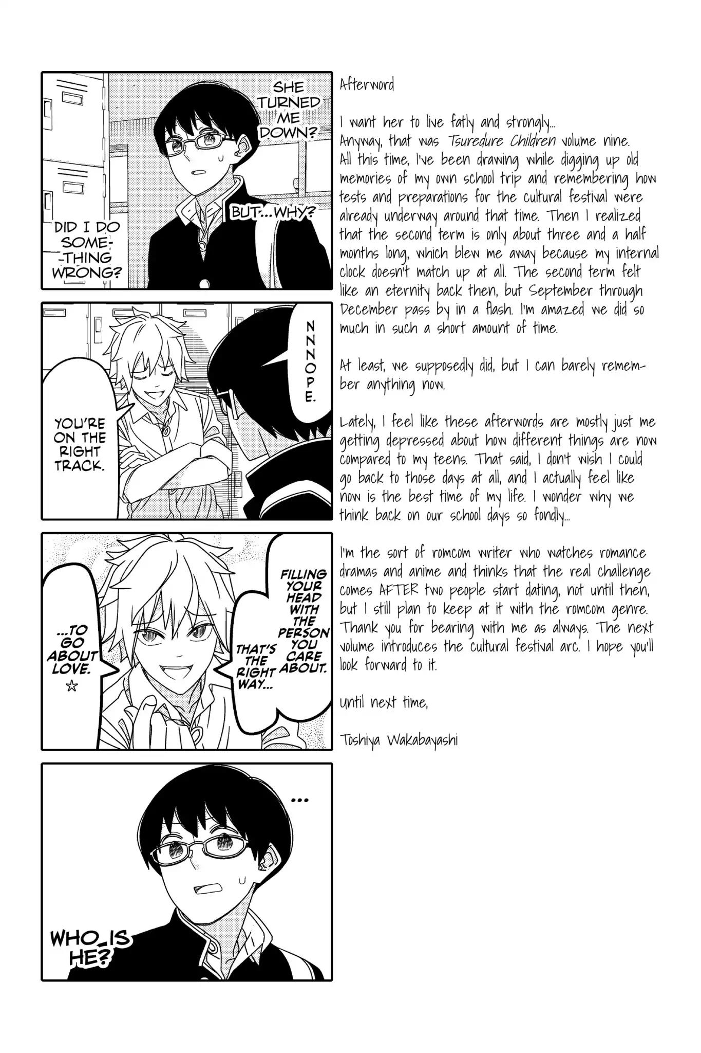 Tsurezure Children Chapter 156 page 11 - Chapter 156: Unlikable (Nashimoto/Sonobe)