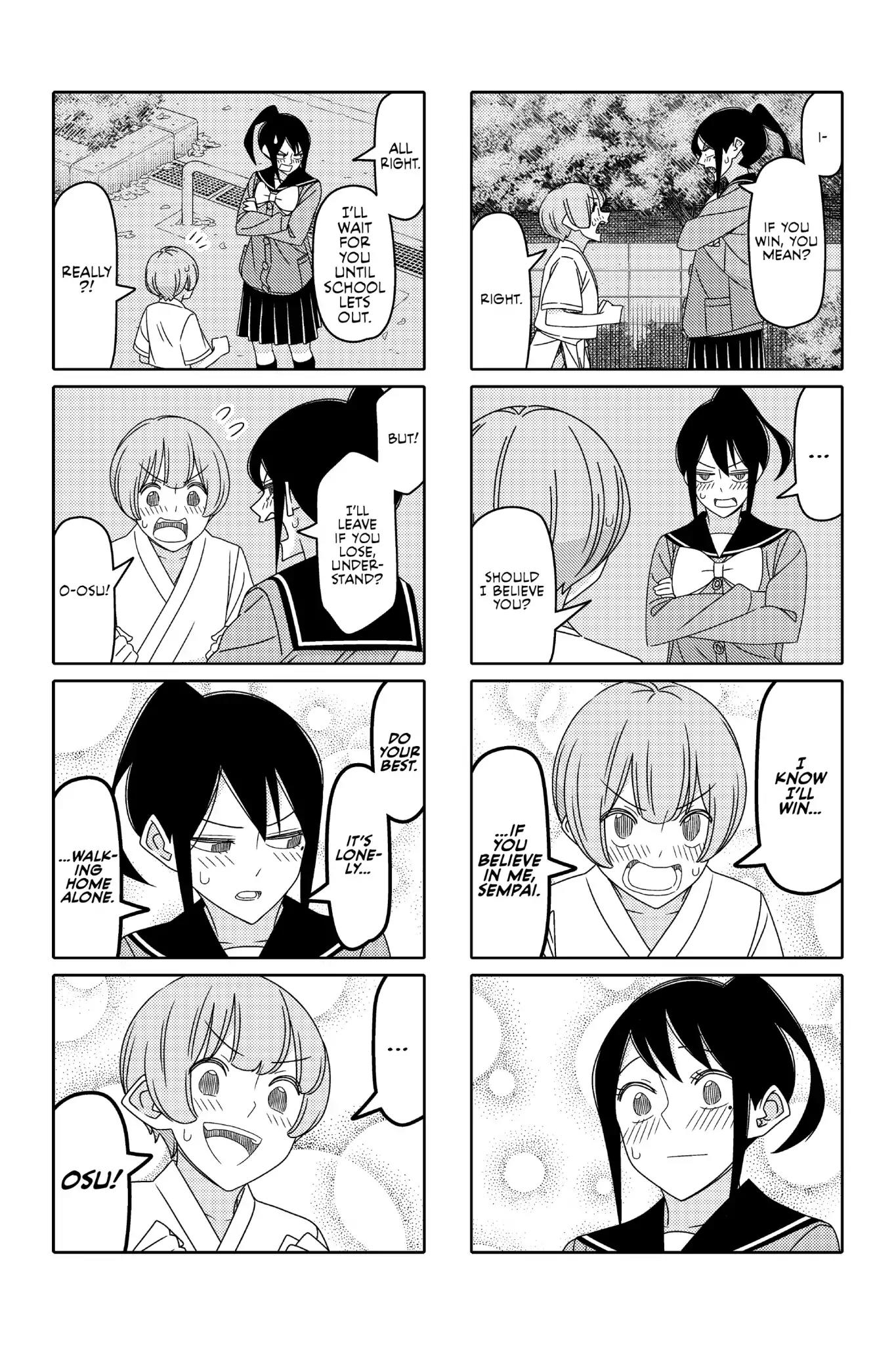 Tsurezure Children Chapter 160 page 5 - Chapter 160: If I Win (Saejima/Souma)