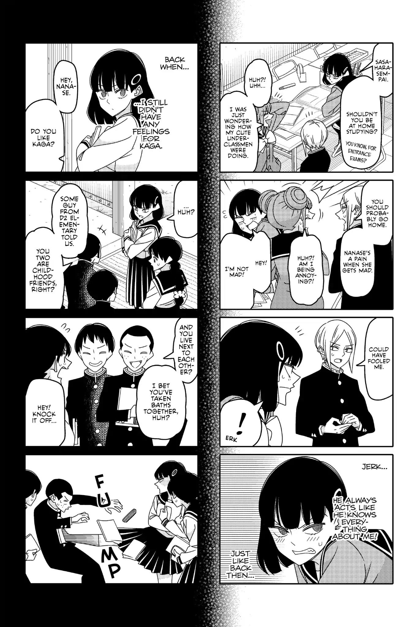 Tsurezure Children Chapter 162 page 2 - Chapter 162: I, The Burden (Nanase/Kaga)