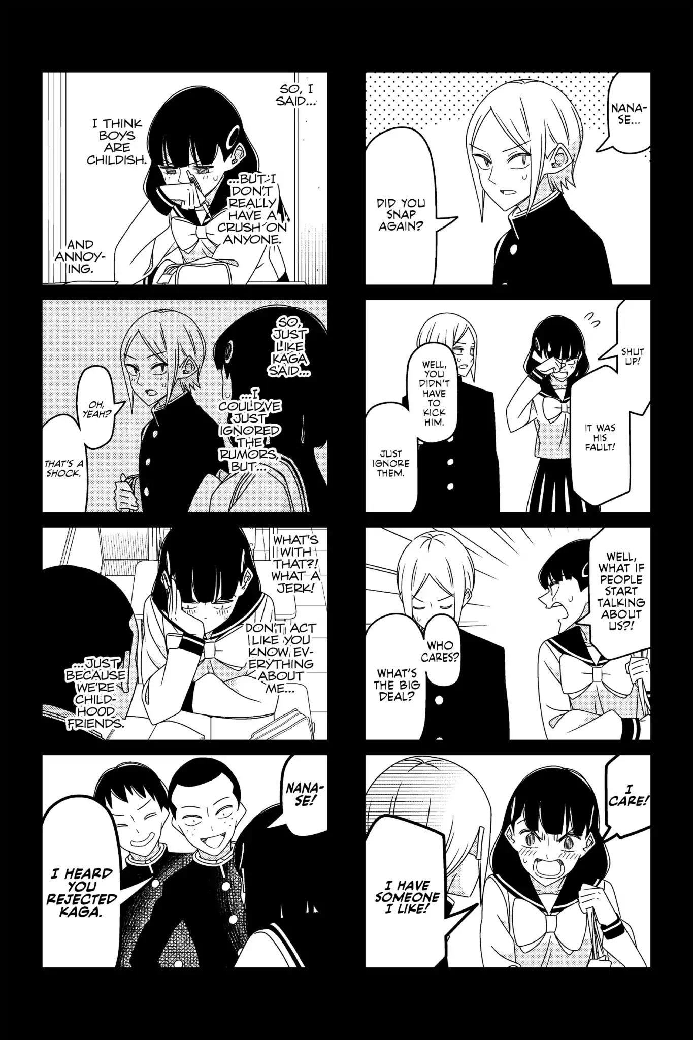 Tsurezure Children Chapter 162 page 3 - Chapter 162: I, The Burden (Nanase/Kaga)