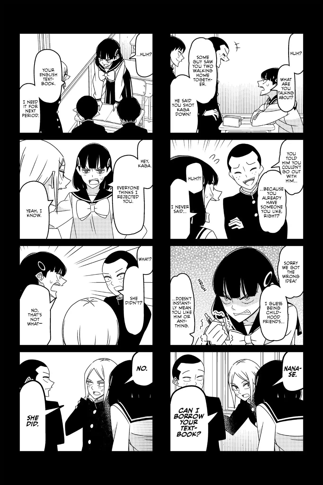 Tsurezure Children Chapter 162 page 4 - Chapter 162: I, The Burden (Nanase/Kaga)