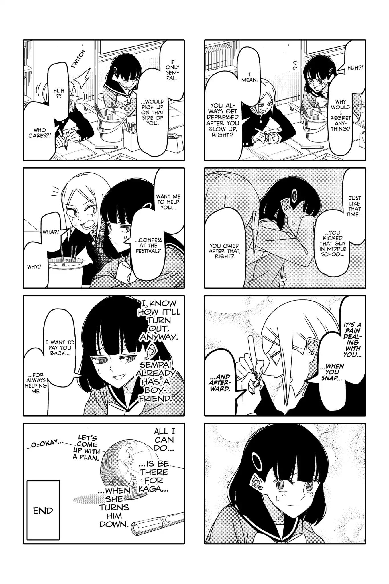 Tsurezure Children Chapter 162 page 6 - Chapter 162: I, The Burden (Nanase/Kaga)