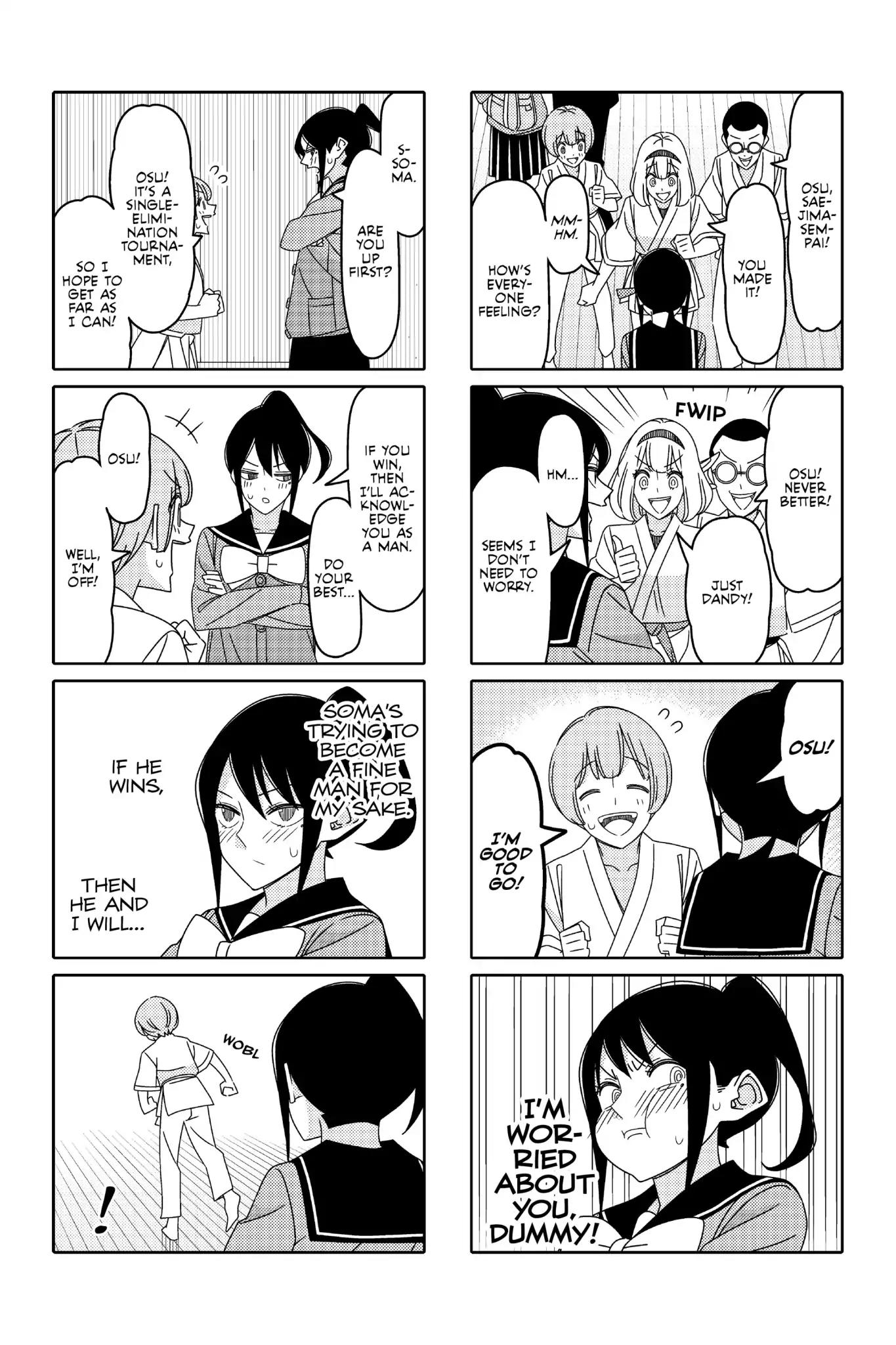 Tsurezure Children Chapter 168 page 2 - Chapter 168: A Man's Man (Saejima/Souma)