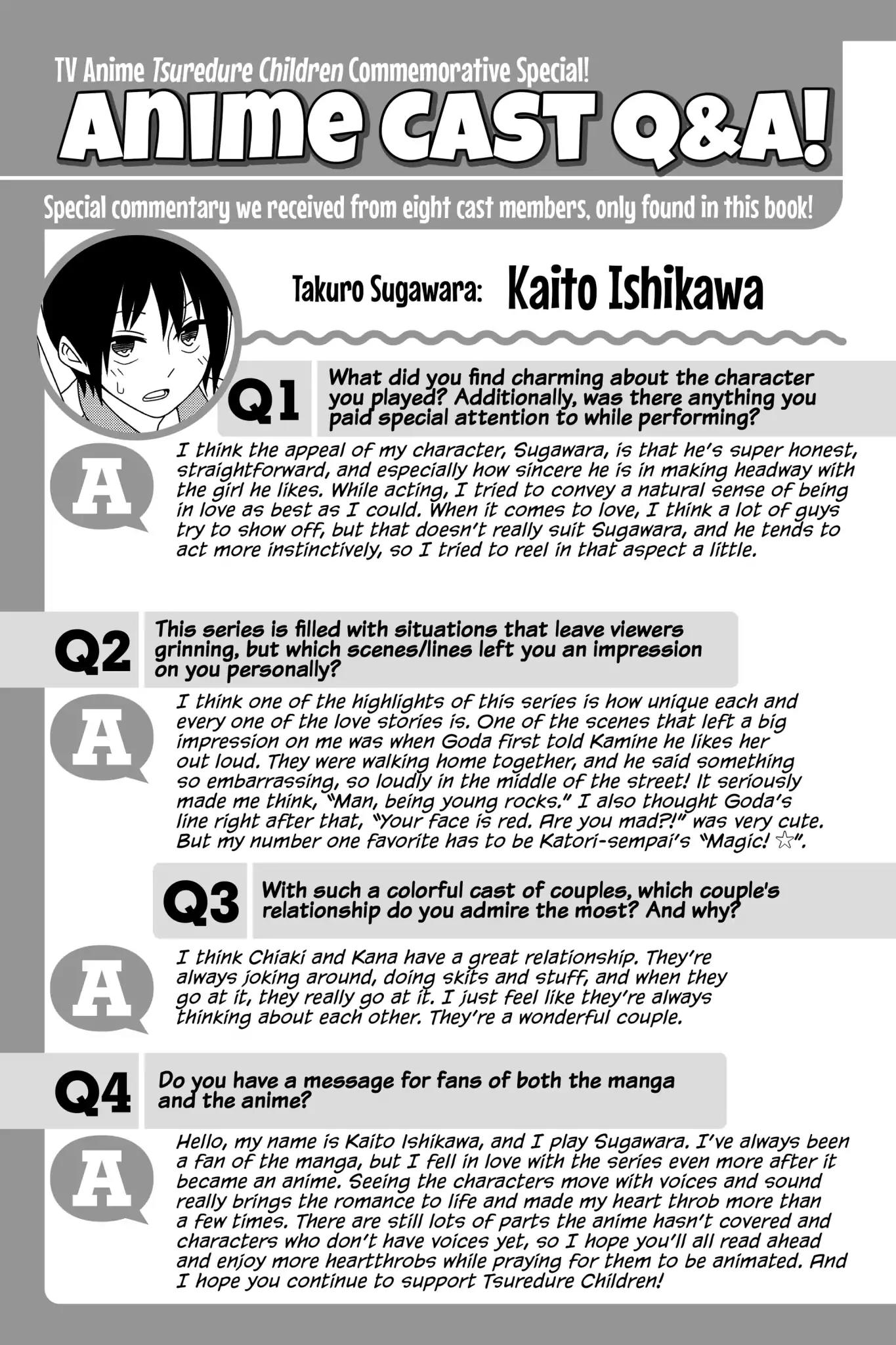 Tsurezure Children Chapter 168 page 8 - Chapter 168: A Man's Man (Saejima/Souma)