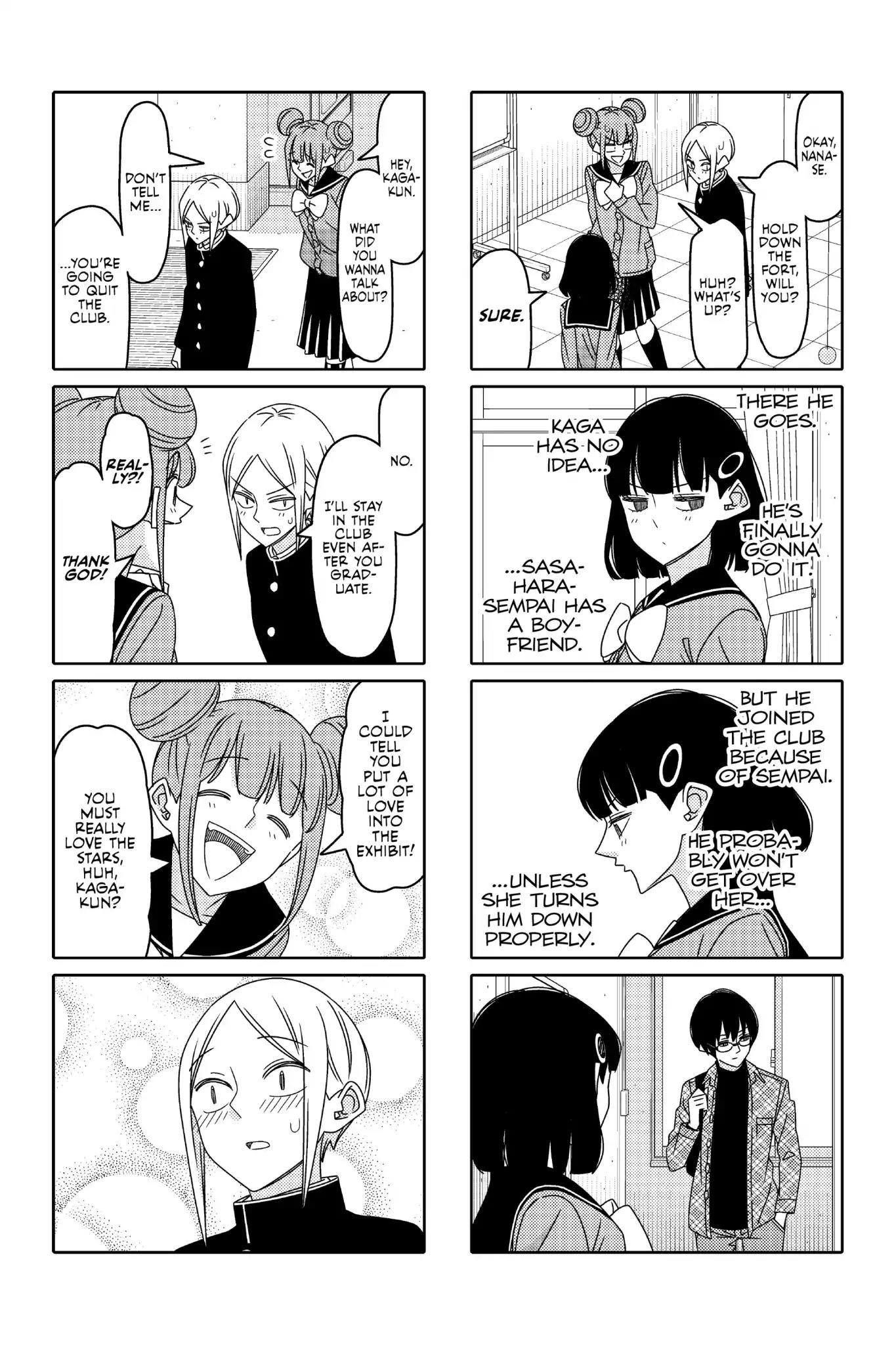 Tsurezure Children Chapter 172 page 2 - Chapter 172: Follow The Stars (Nanase/Kaga/Sasahara/Yukawa)