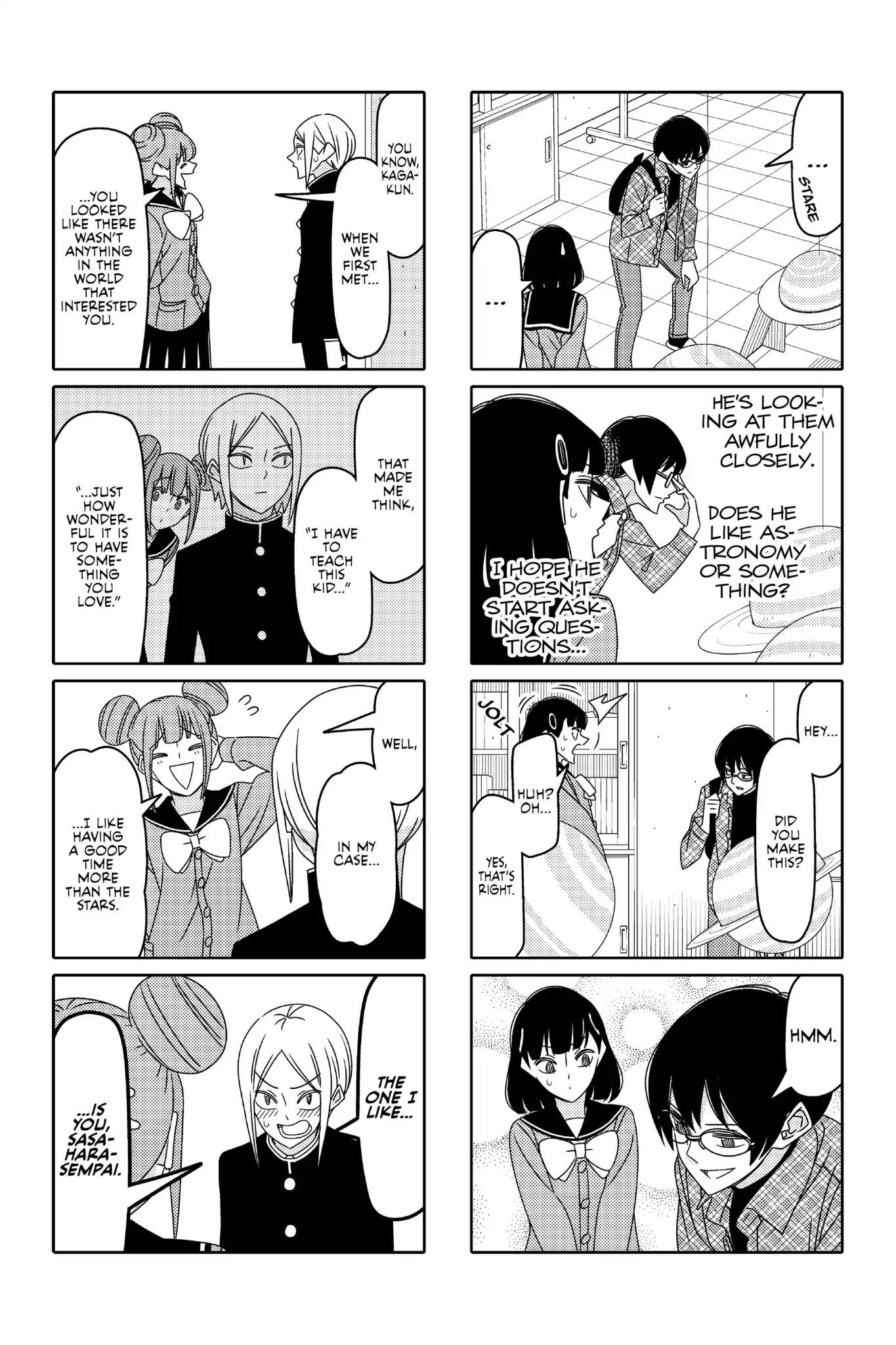 Tsurezure Children Chapter 172 page 3 - Chapter 172: Follow The Stars (Nanase/Kaga/Sasahara/Yukawa)