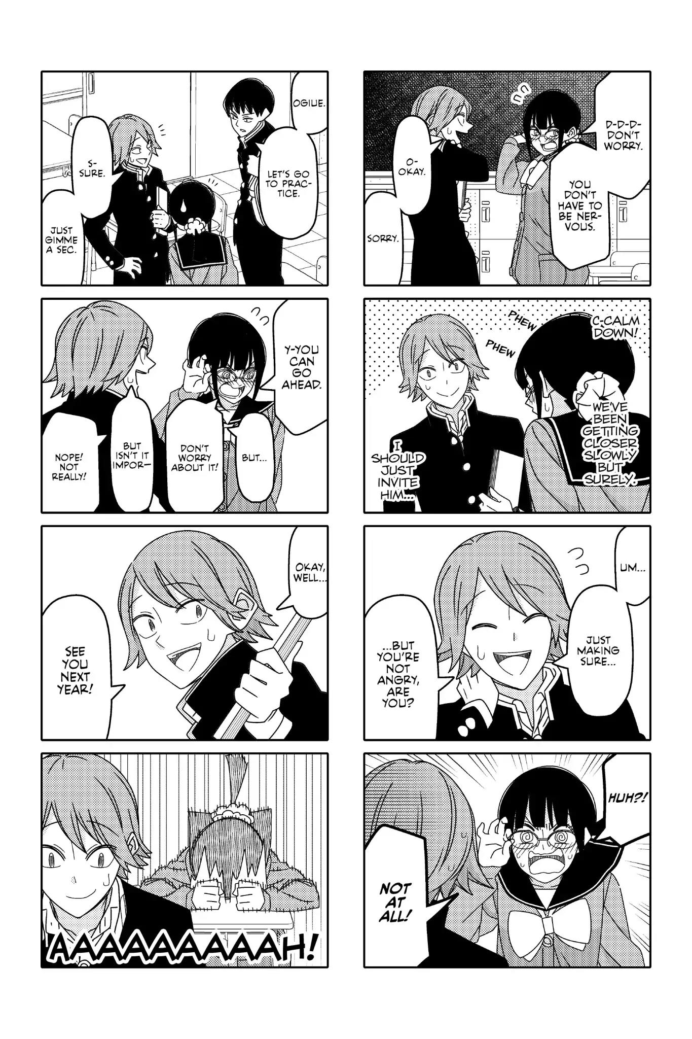 Tsurezure Children Chapter 180 page 2 - Chapter 180: Temperature Difference (Toujou/Ogiue)