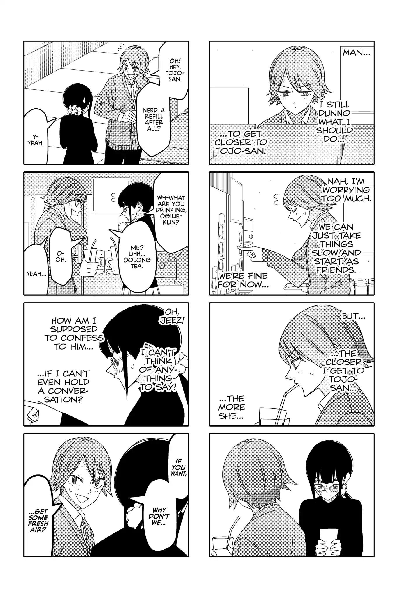 Tsurezure Children Chapter 184 page 3 - Chapter 184: Melting In the Night (Toujou/Ogiue)