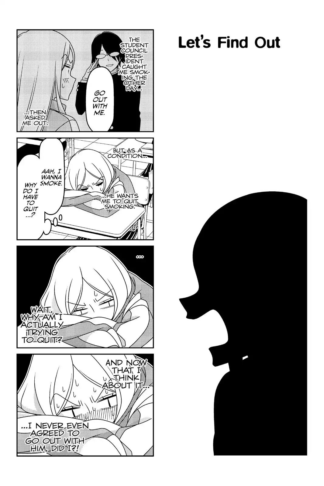Tsurezure Children Chapter 19 page 1 - Chapter 19: Let's find out (Akagi/Ryouko)