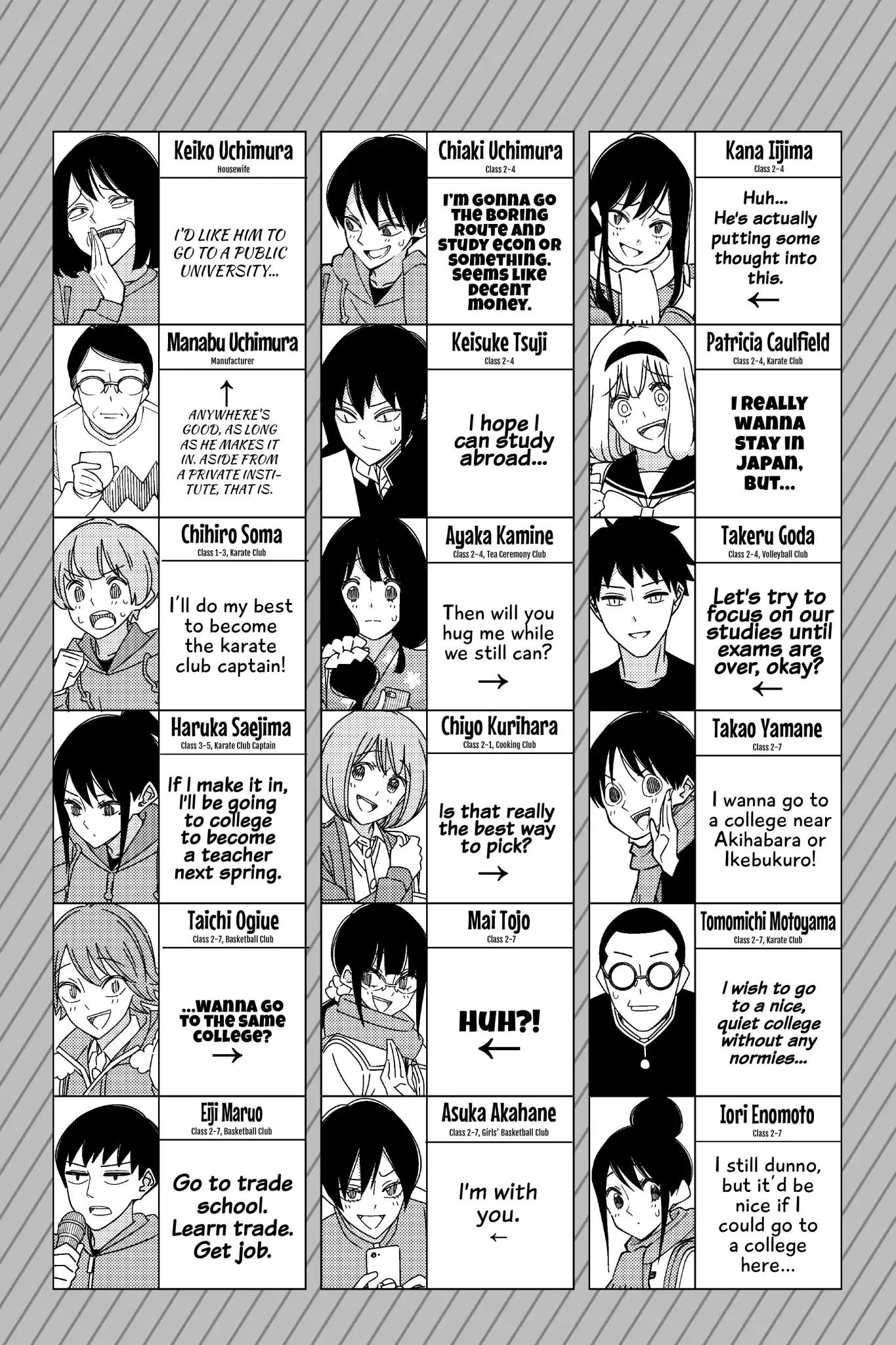 Tsurezure Children Chapter 192 page 10 - Chapter 192: There's Nothing Tying Us Together (Shibasaki/Ubukata)