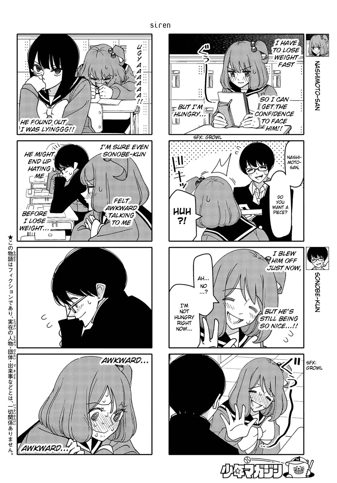 Tsurezure Children Chapter 196 page 2 - Chapter 196: Siren (Nashimoto/Sonobe)