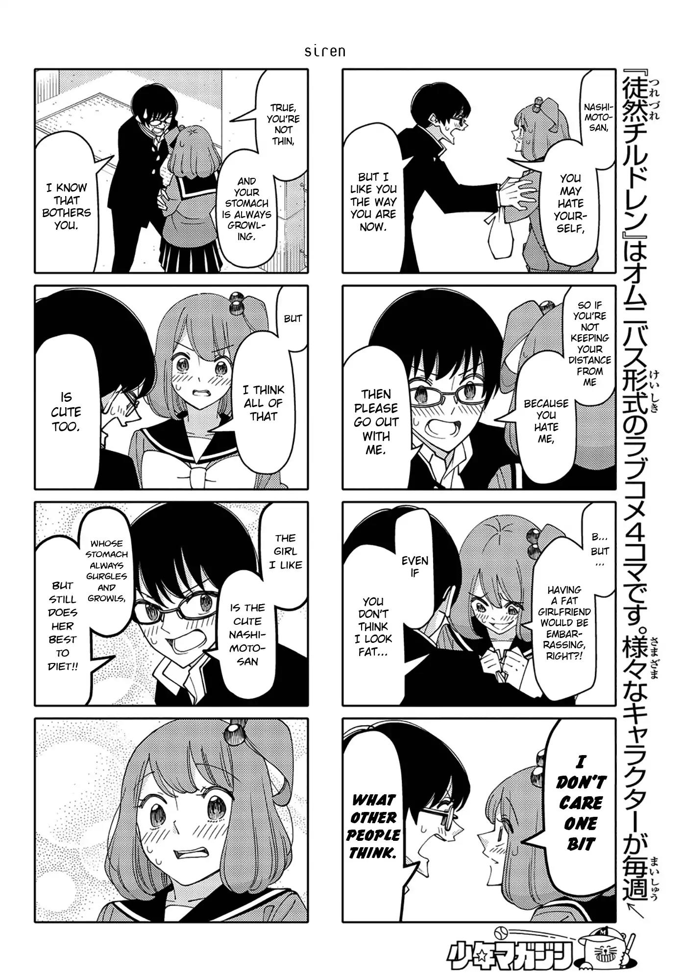 Tsurezure Children Chapter 196 page 4 - Chapter 196: Siren (Nashimoto/Sonobe)