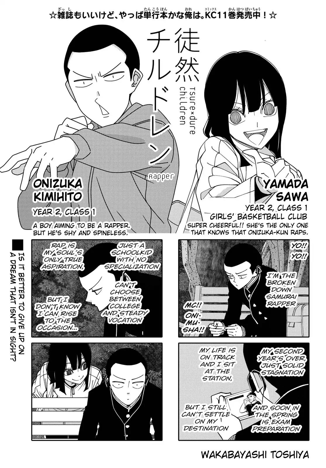 Tsurezure Children Chapter 201 page 1 - Chapter 201: Rapper (Yamada/Onizuka)