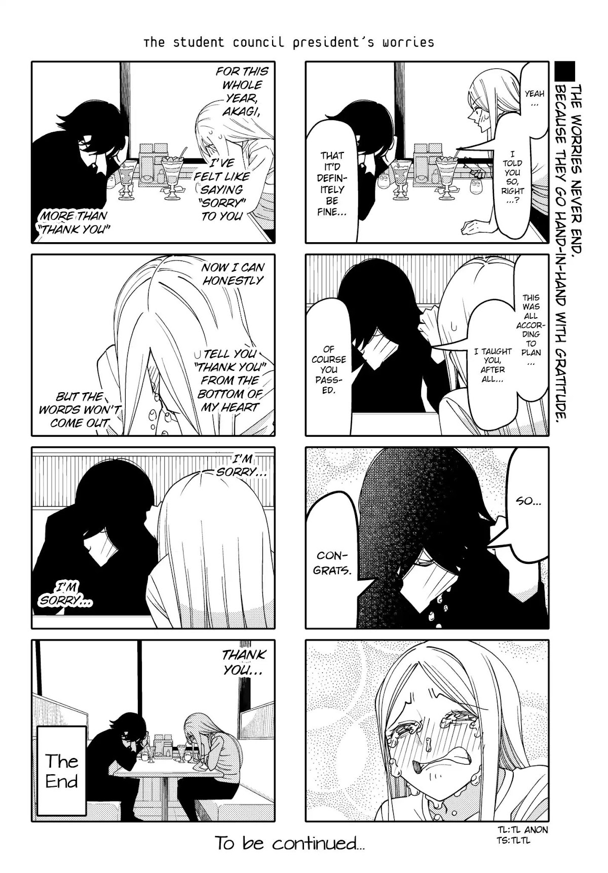 Tsurezure Children Chapter 202 page 6 - Chapter 202: The Student Council President's Worries (Kaji/Akagi)
