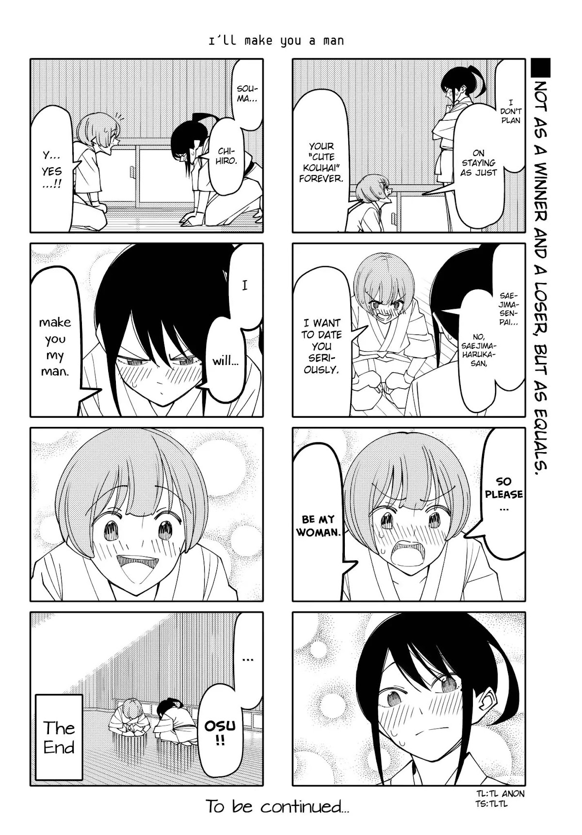 Tsurezure Children Chapter 203 page 6 - Chapter 203: I'll Make You A Man (Saejima/Souma)