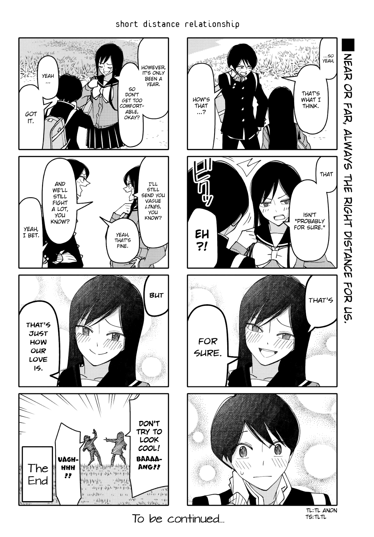 Tsurezure Children Chapter 206 page 6 - Chapter 206: Short Distance Relationship (Kana/Chiaki)