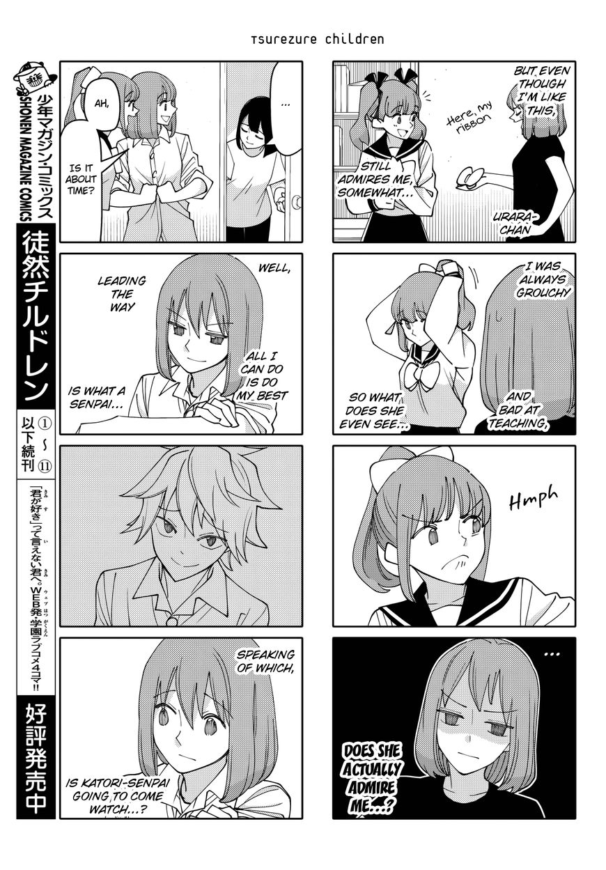 Tsurezure Children Chapter 209 page 3 - Chapter 209: Senpai, You're Annoying (Matsuura/Urara)