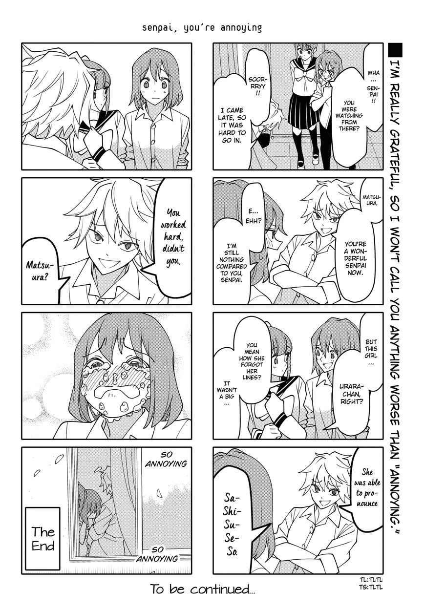 Tsurezure Children Chapter 209 page 6 - Chapter 209: Senpai, You're Annoying (Matsuura/Urara)