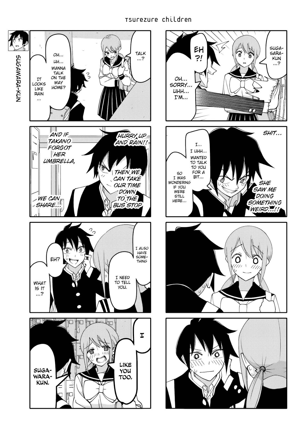 Tsurezure Children Chapter 211 page 3 - Chapter 211: Rain (Takano/Sugawara)