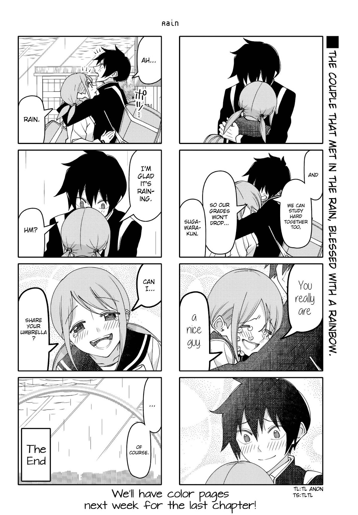 Tsurezure Children Chapter 211 page 6 - Chapter 211: Rain (Takano/Sugawara)
