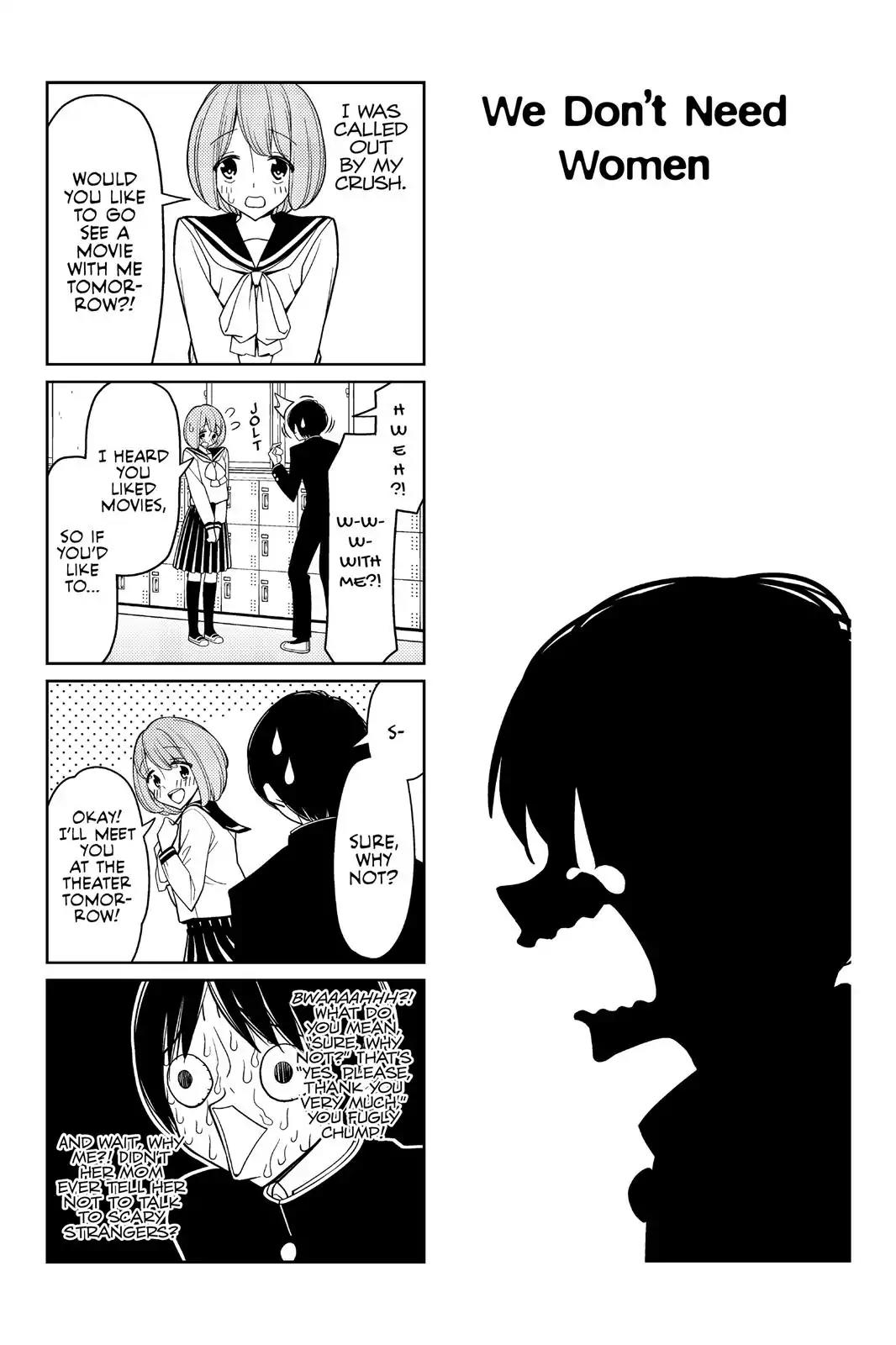 Tsurezure Children Chapter 25 page 1 - Chapter 25: We Don't Need Women (Yamane/Kurihara)