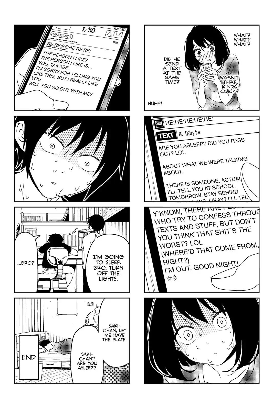 Tsurezure Children Chapter 29 page 6 - Chapter 29: Re: (Takase/Saki)
