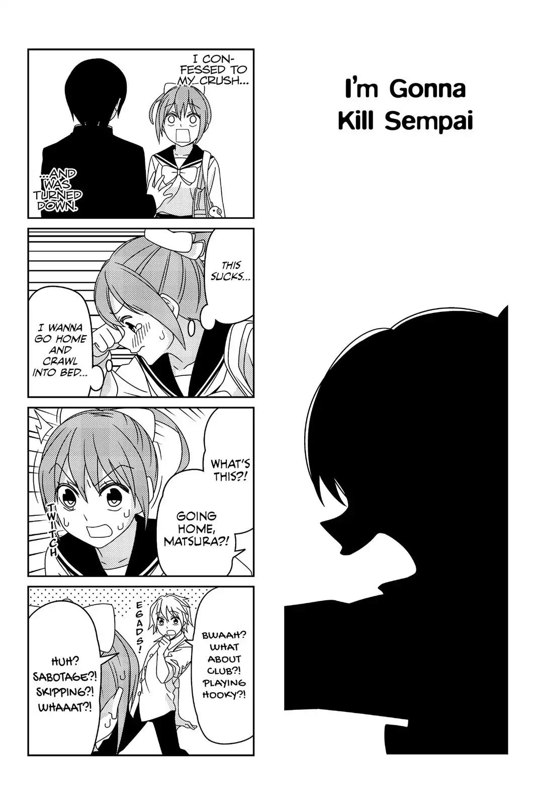 Tsurezure Children Chapter 3 page 1 - Chapter 3: I'm gonna Kill Senpai (Love Master/Ayane)