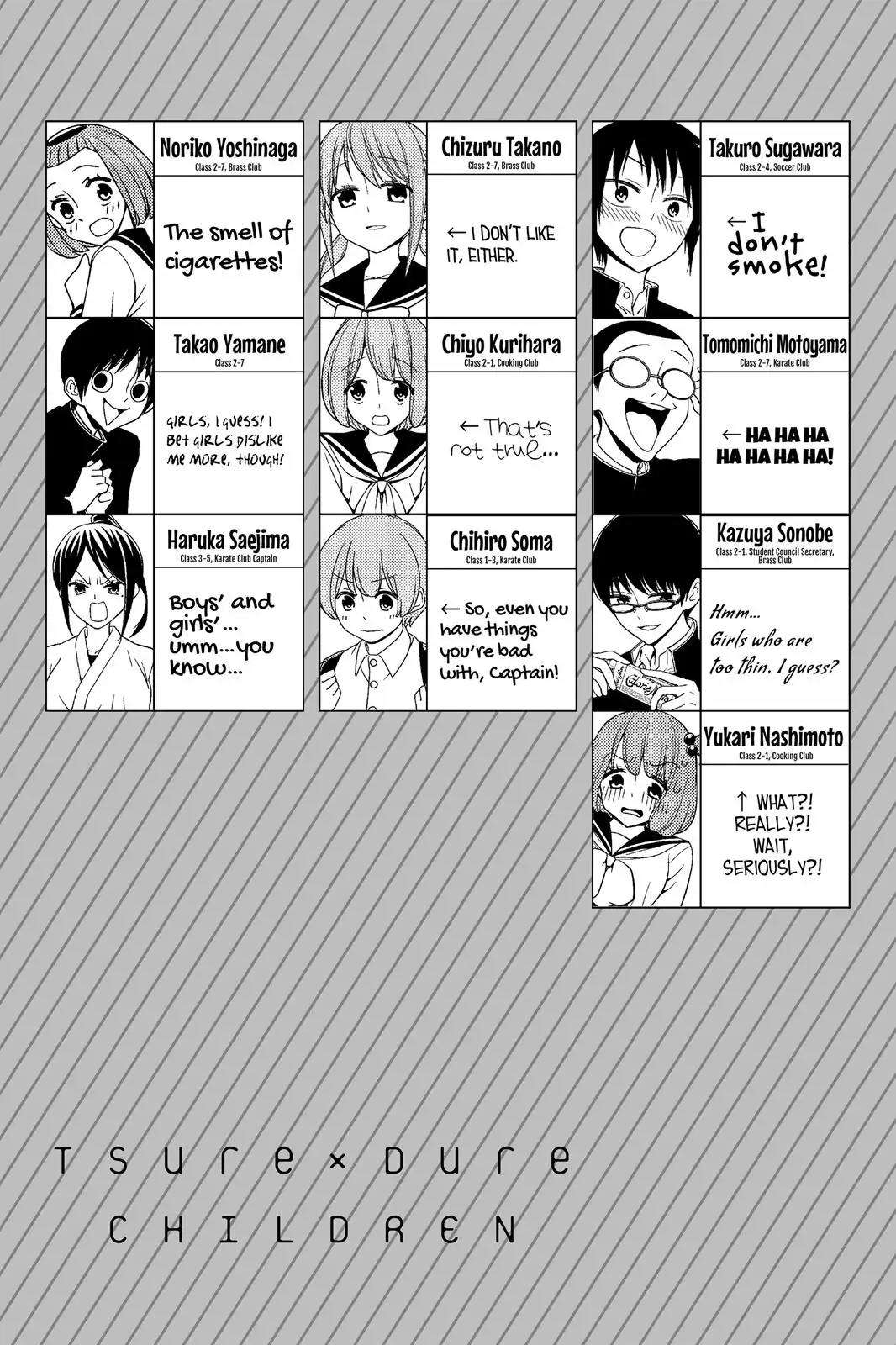 Tsurezure Children Chapter 32 page 19 - Chapter 32: Advice (Takase/Saki)