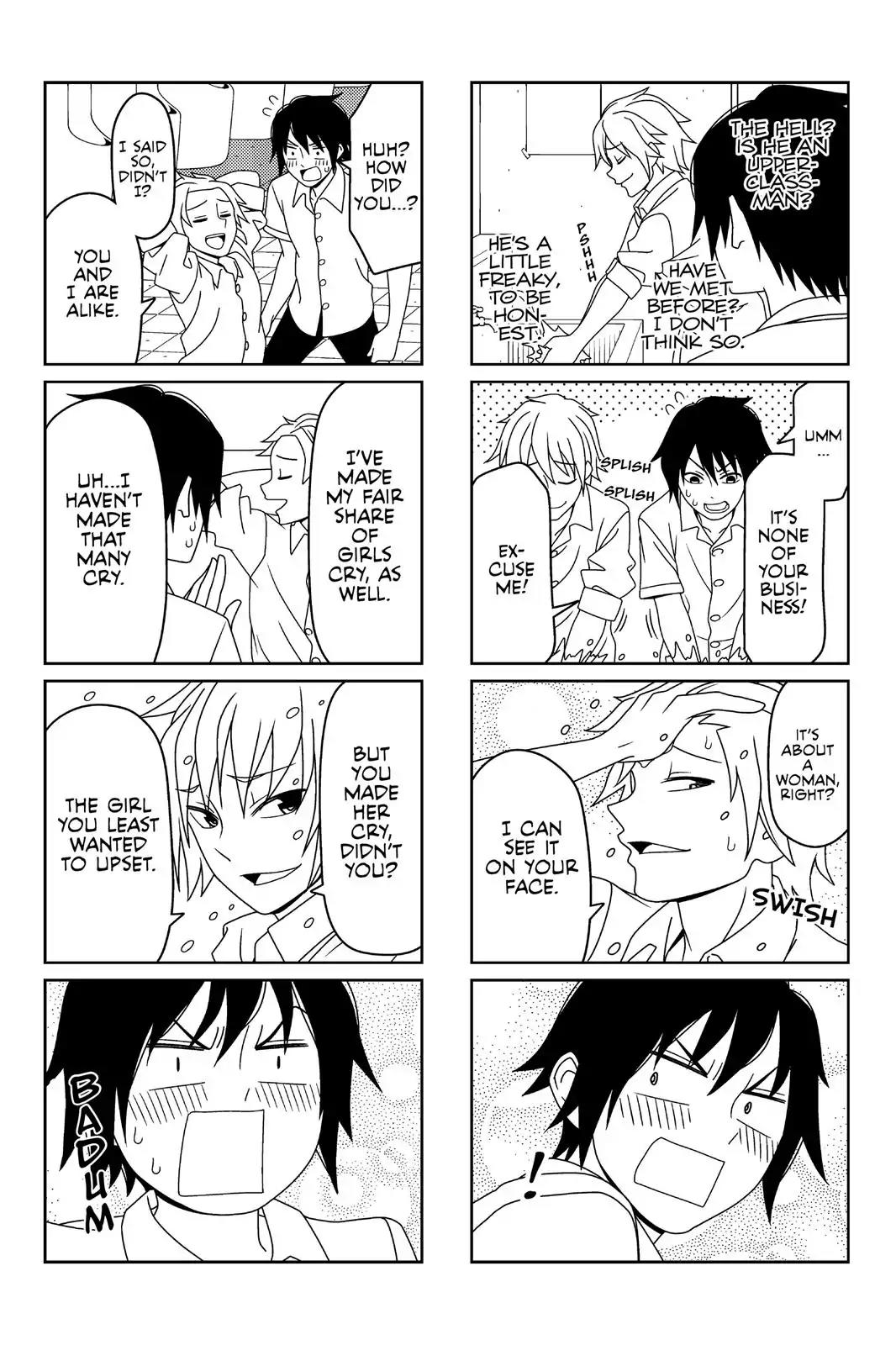 Tsurezure Children Chapter 32 page 3 - Chapter 32: Advice (Takase/Saki)