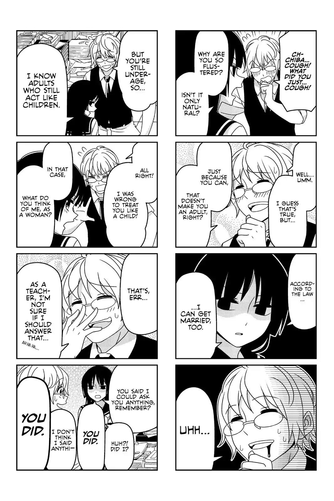 Tsurezure Children Chapter 34 page 4 - Chapter 34: I Have A Question For You (Kirihara/Chiba)