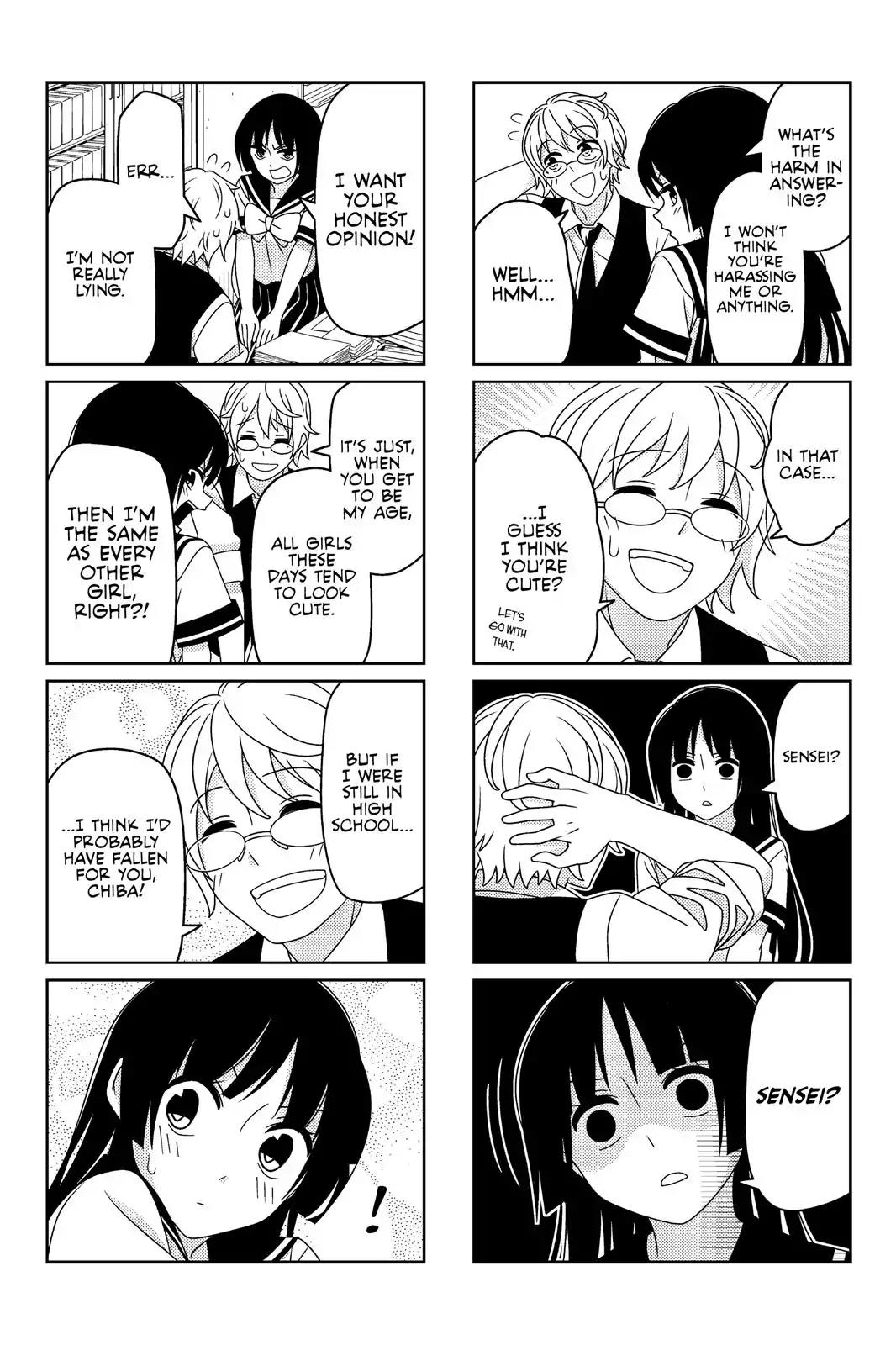 Tsurezure Children Chapter 34 page 5 - Chapter 34: I Have A Question For You (Kirihara/Chiba)