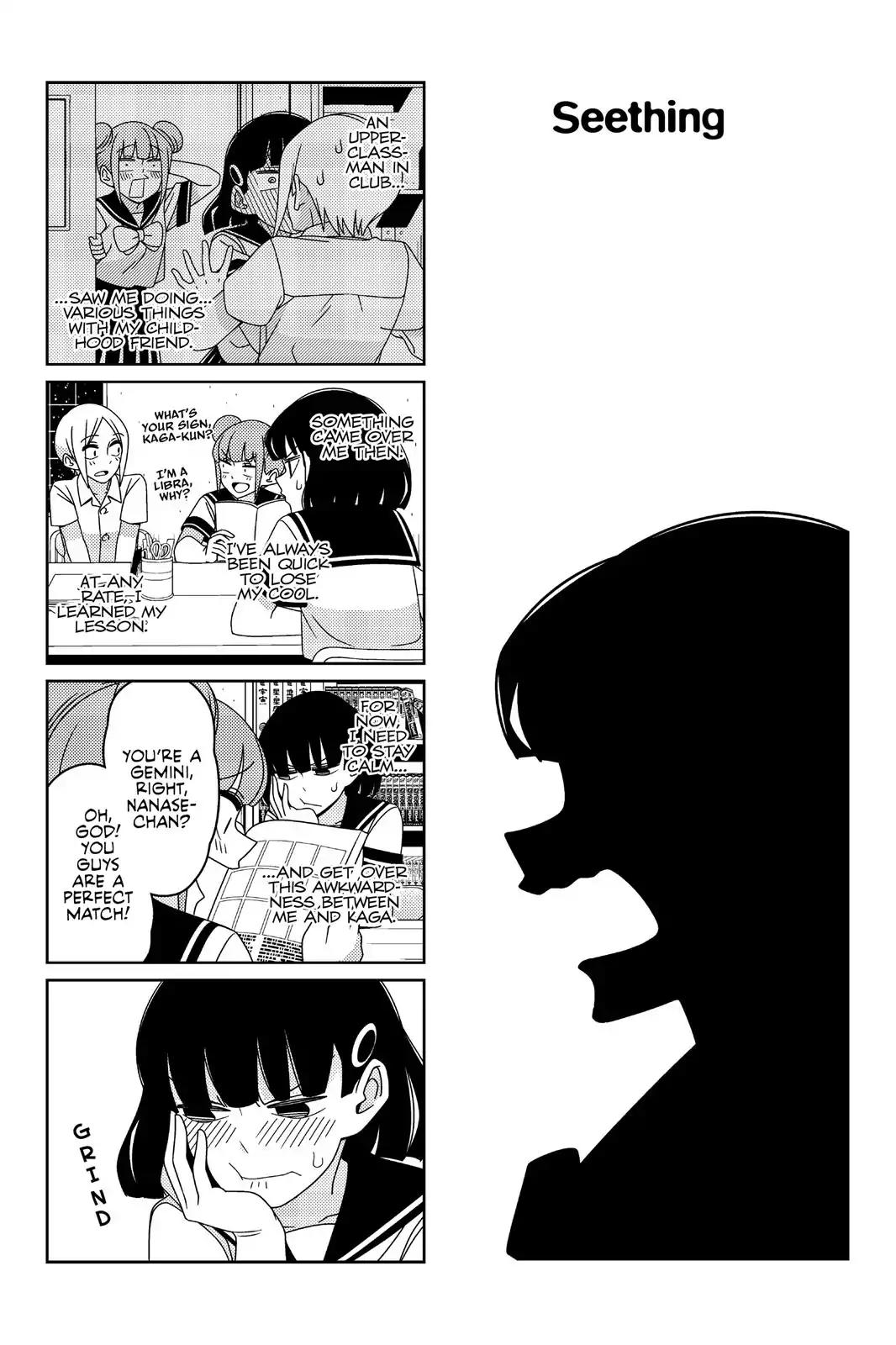 Tsurezure Children Chapter 38 page 1 - Chapter 38: Seething (Kaga/Nanase)